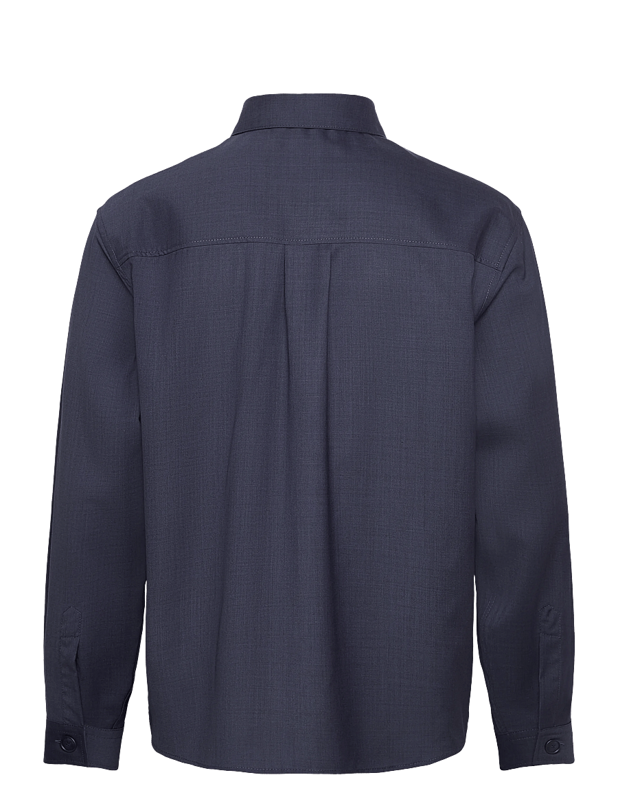 BOSS - P-Carper-OS-WG-262 - wolljacken - open blue - 1