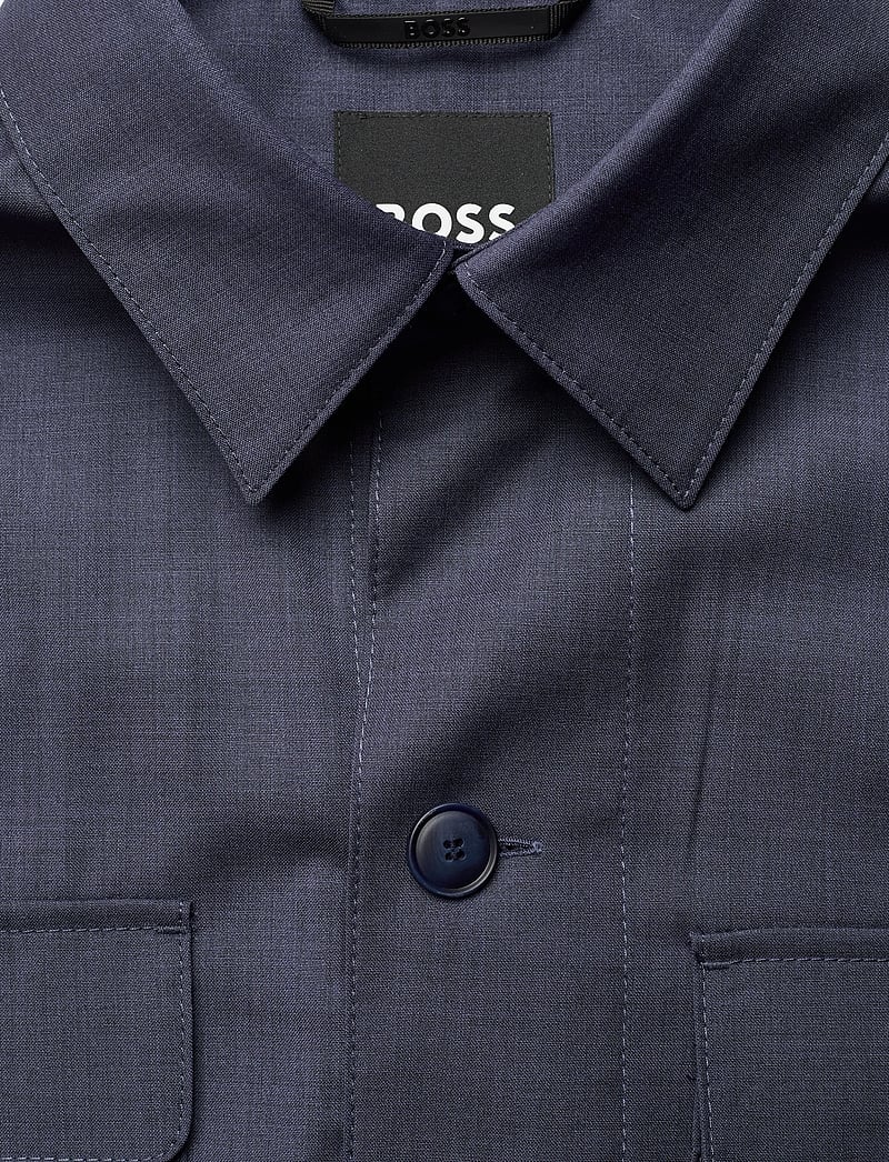 BOSS - P-Carper-OS-WG-262 - wool jackets - open blue - 2