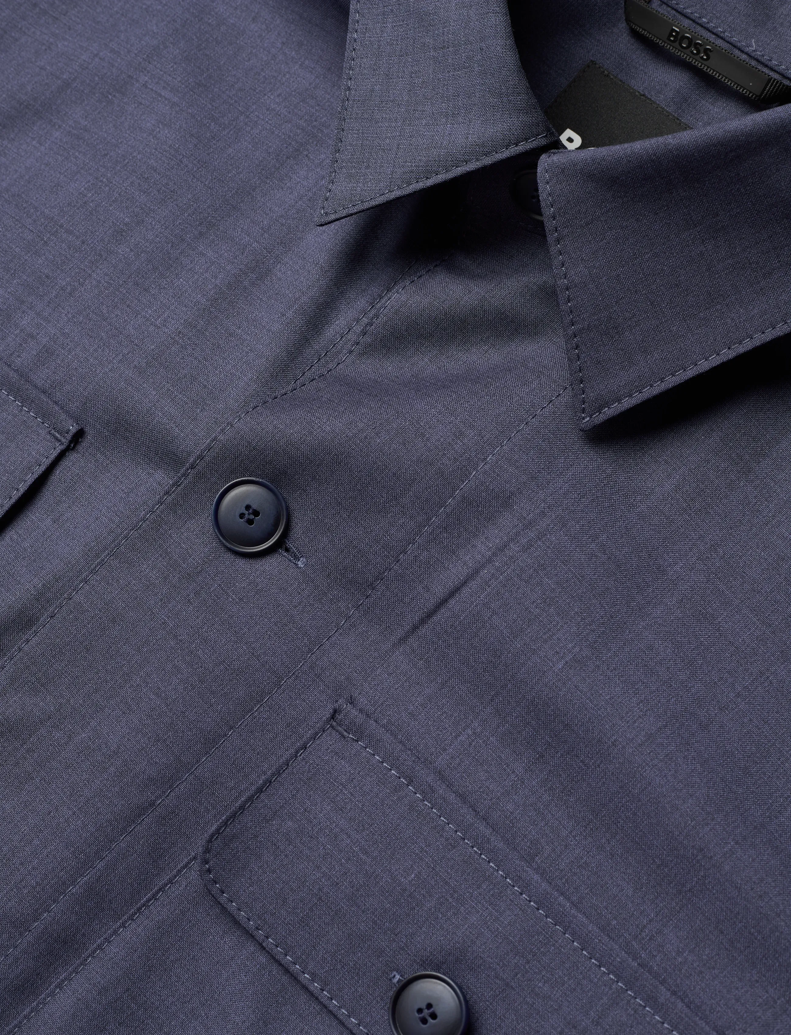 BOSS - P-Carper-OS-WG-262 - ullarjakkar - open blue - 3