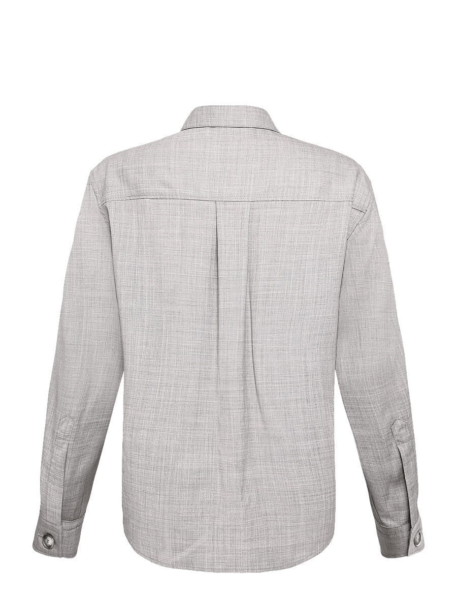 BOSS - P-Carper-OS-WG-262 - wolljacken - open grey - 2