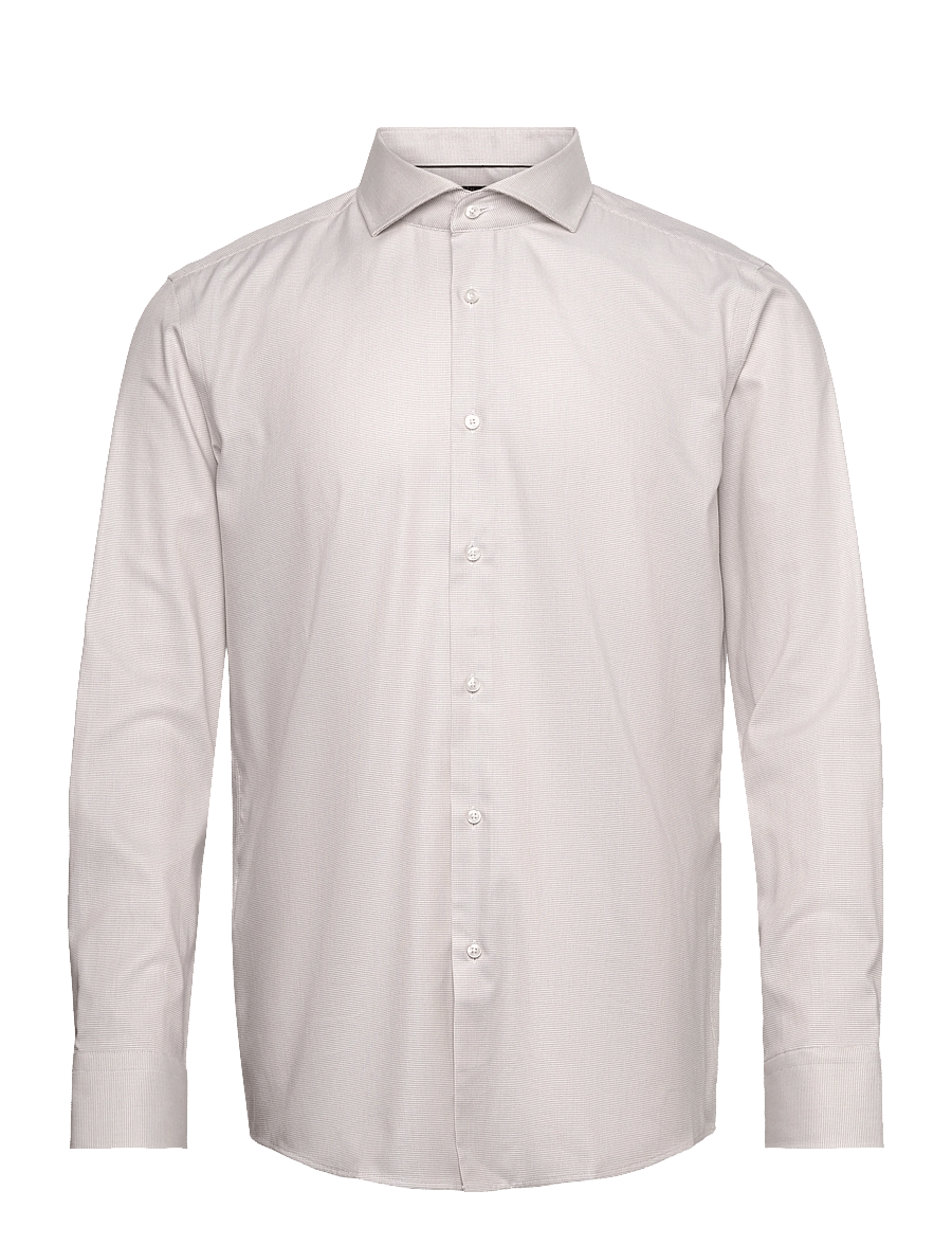 BOSS - H-HANK-SP-B1-C1-261 - formelle hemden - open beige - 0