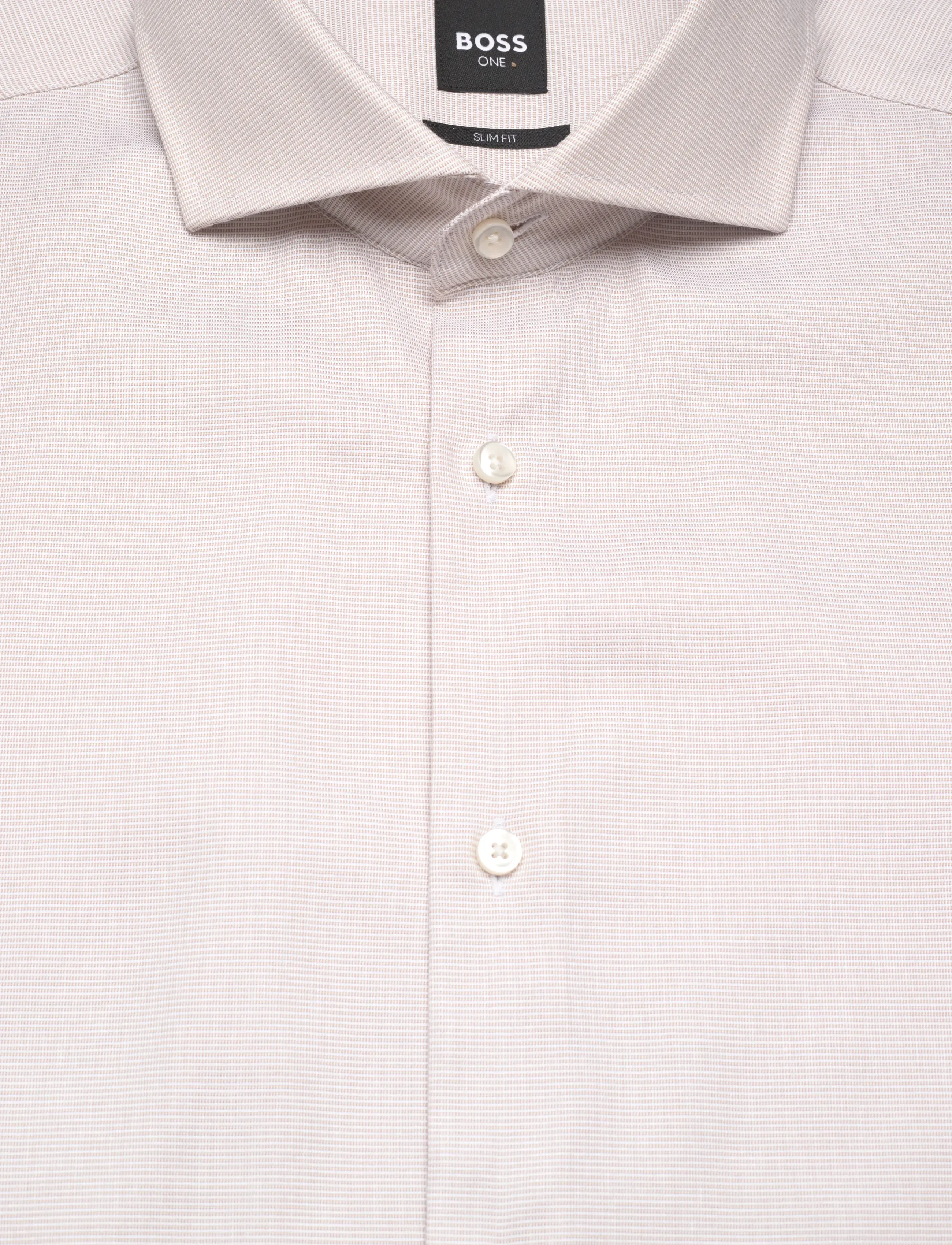 BOSS - H-HANK-SP-B1-C1-261 - kostymskjortor - open beige - 2