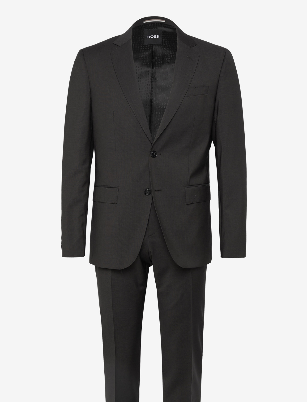 BOSS - H-Huge-2Pcs-253 - jakkesæt - dark brown - 0