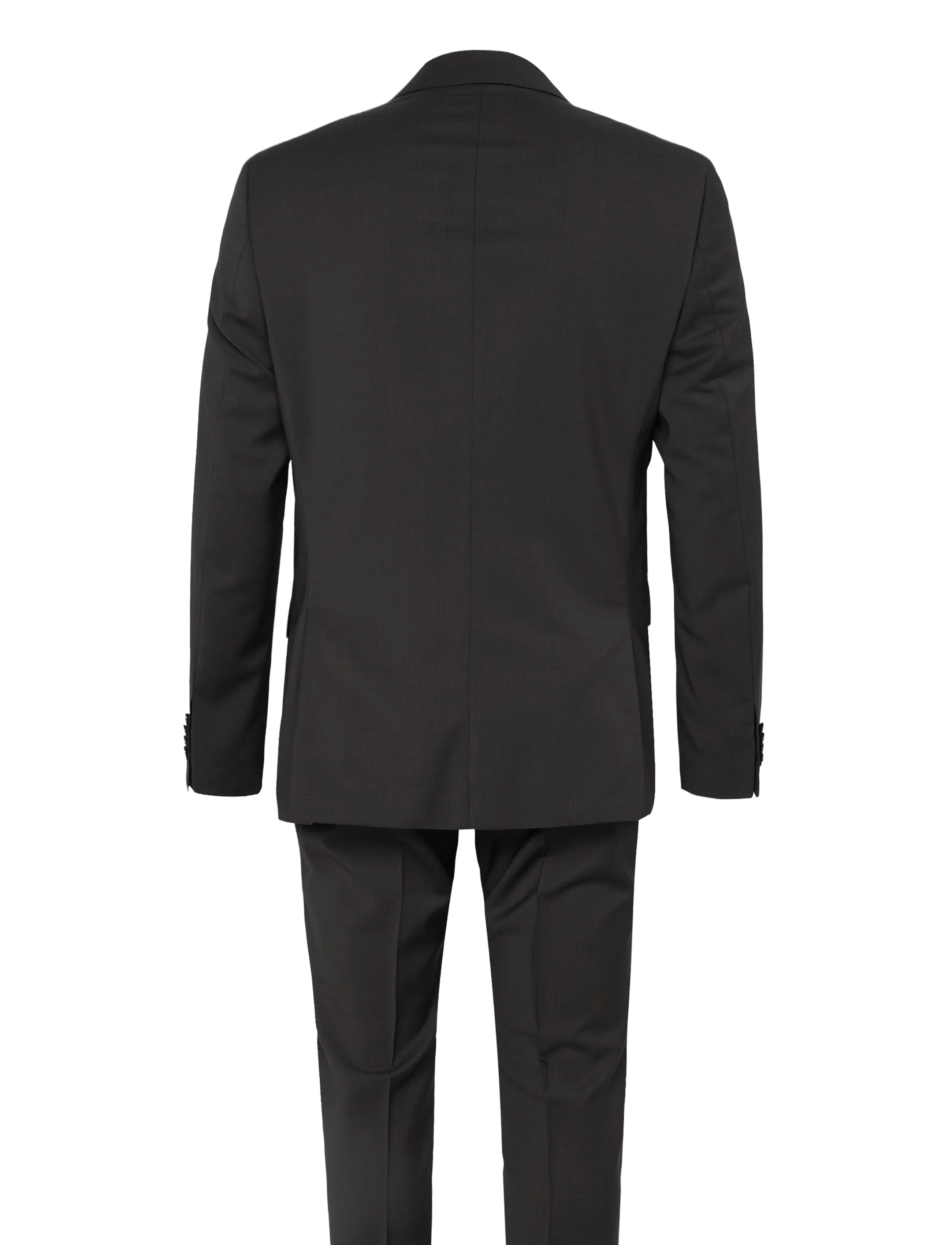 BOSS - H-Huge-2Pcs-253 - zweireiher anzüge - dark brown - 1