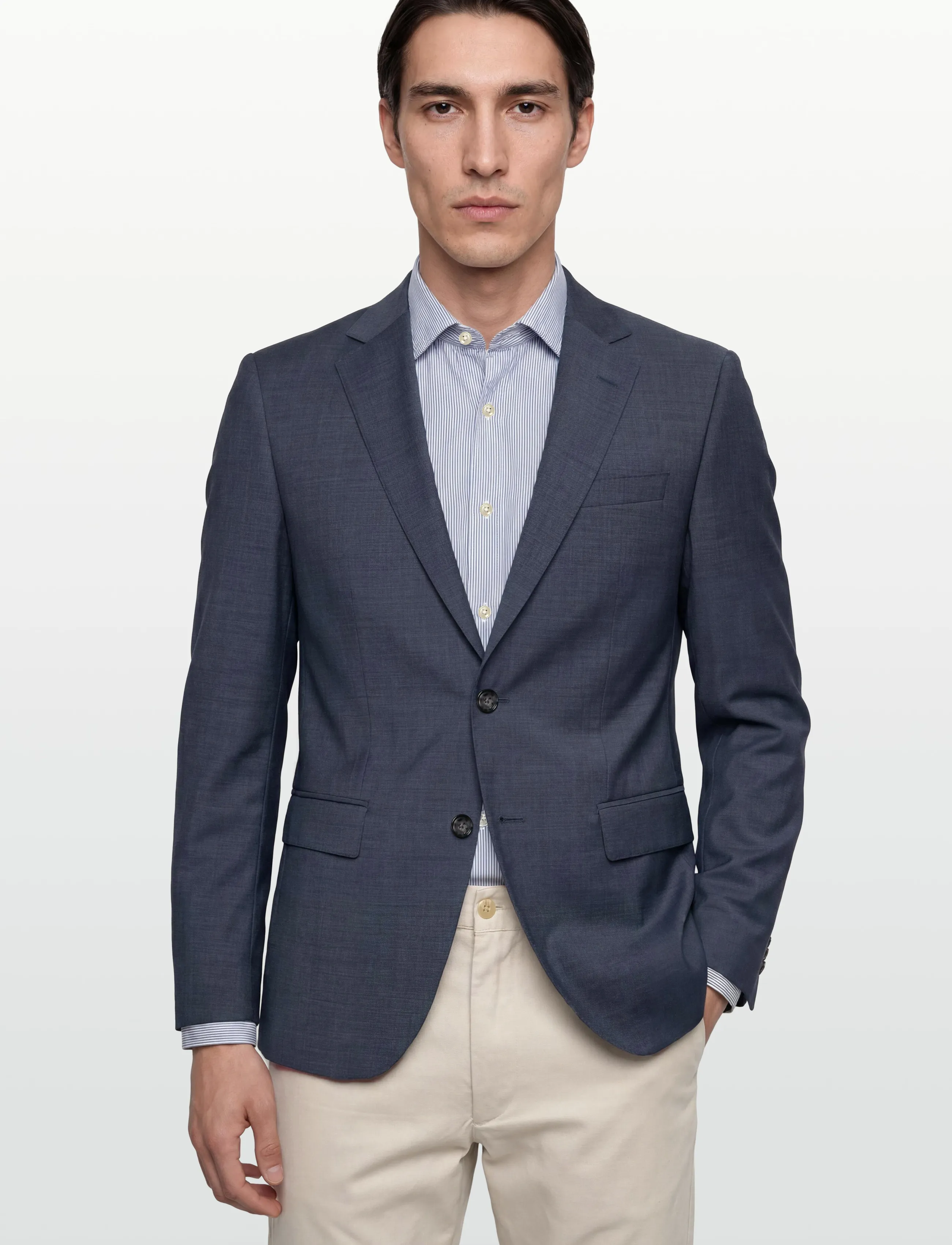 BOSS - H-Huge-2Pcs-253 - jakkesæt - open blue - 5