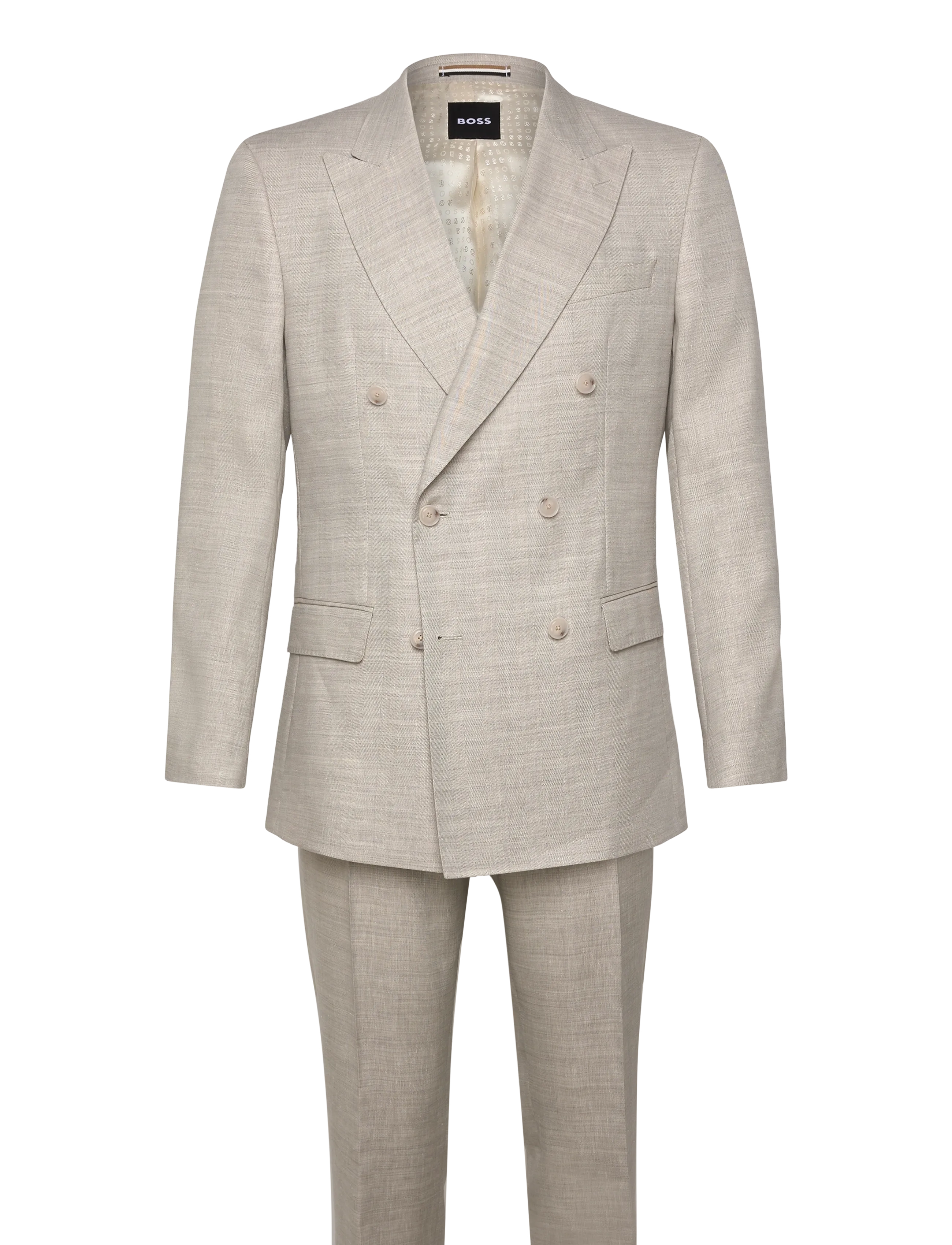 BOSS H-Huge-2pcs-DB-254 - Suits - OPEN GREY / cream