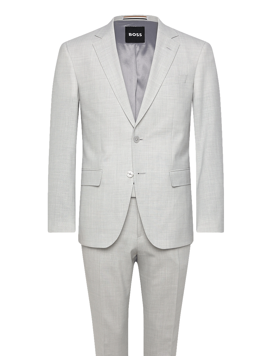 BOSS - H-Huge-2Pcs-253 - suits - open grey - 0
