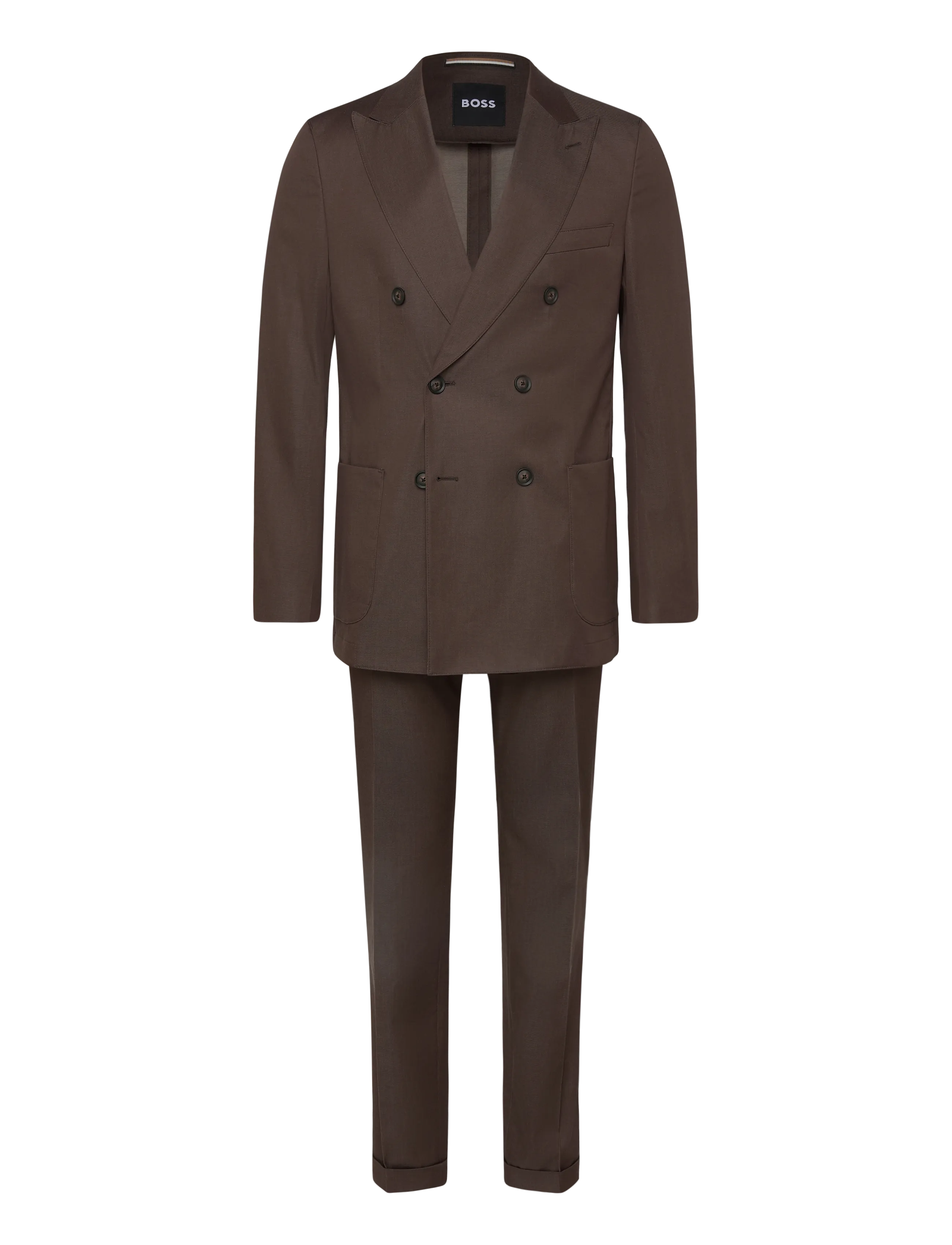 BOSS C-Huge-2Pcs-DB-262 - Kostymer - DARK BROWN / brown