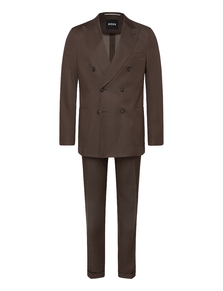 BOSS - C-Huge-2Pcs-DB-262 - anzüge - dark brown - 0