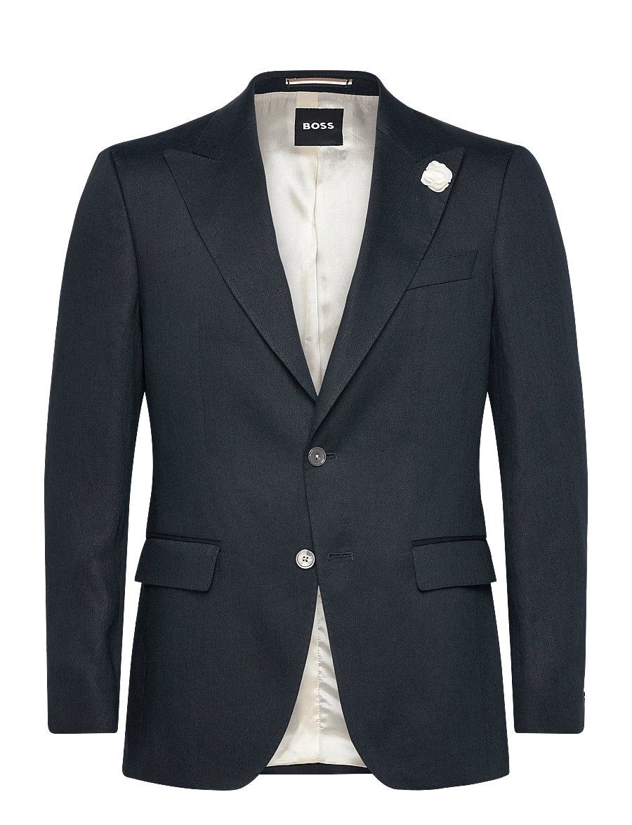 BOSS - H-Hutson-Peak-262 - einreiher - dark blue - 1