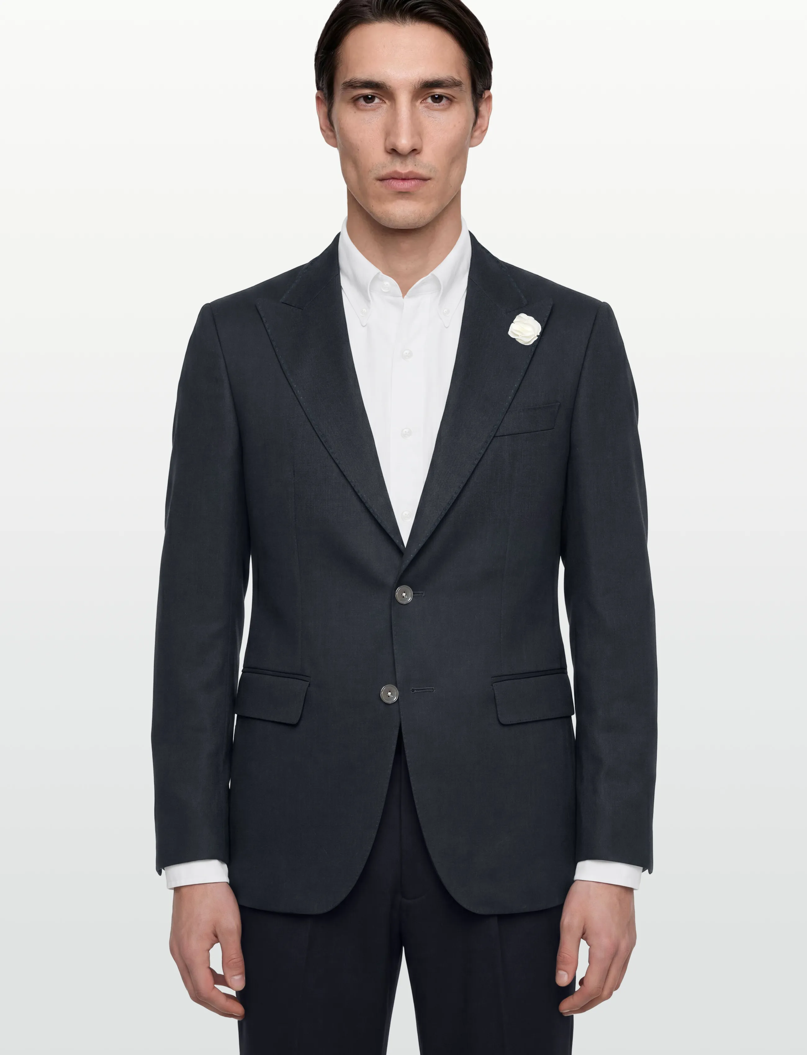 BOSS - H-Hutson-Peak-262 - Ühe rinnatisega pintsakud - dark blue - 3