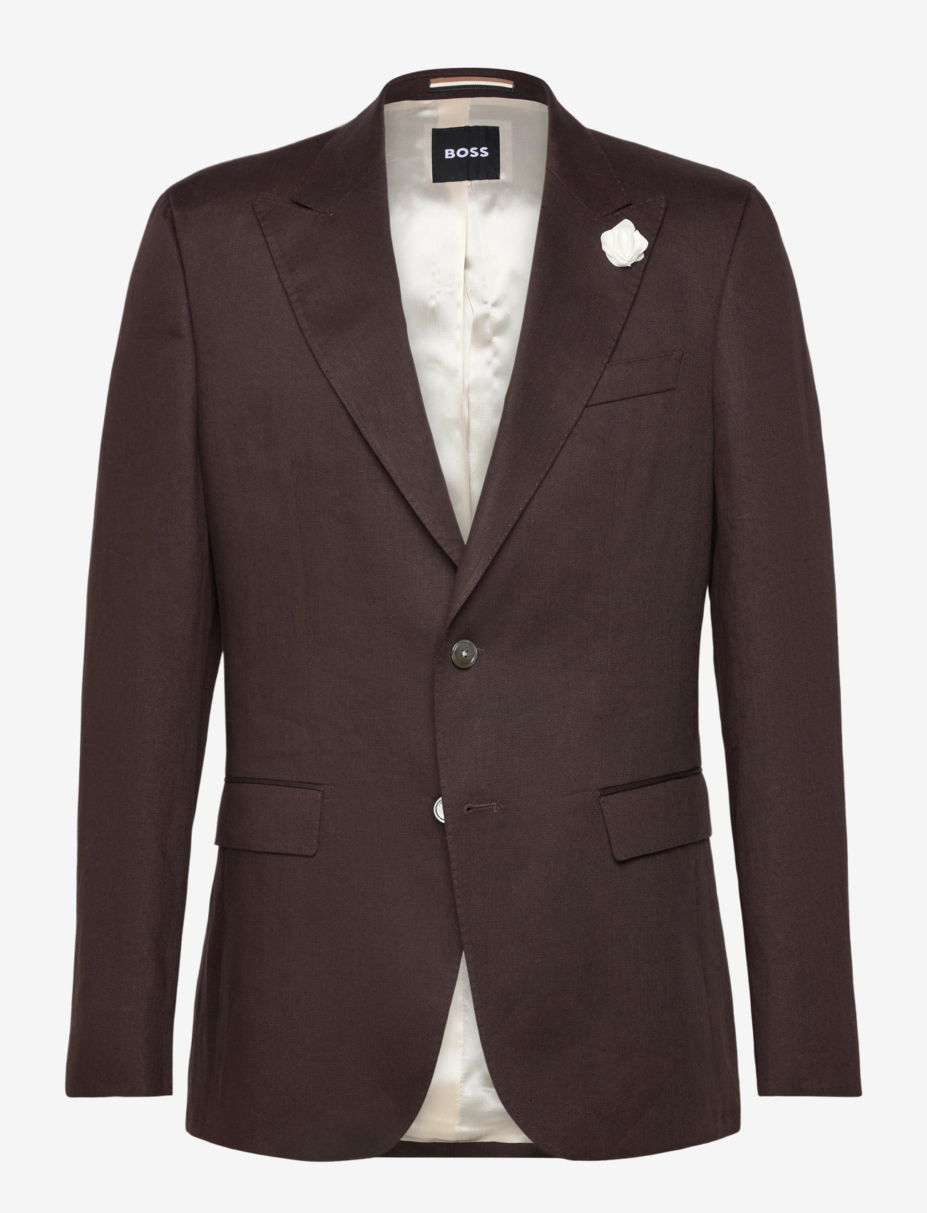 BOSS - H-Hutson-Peak-262 - einreiher - dark brown - 0