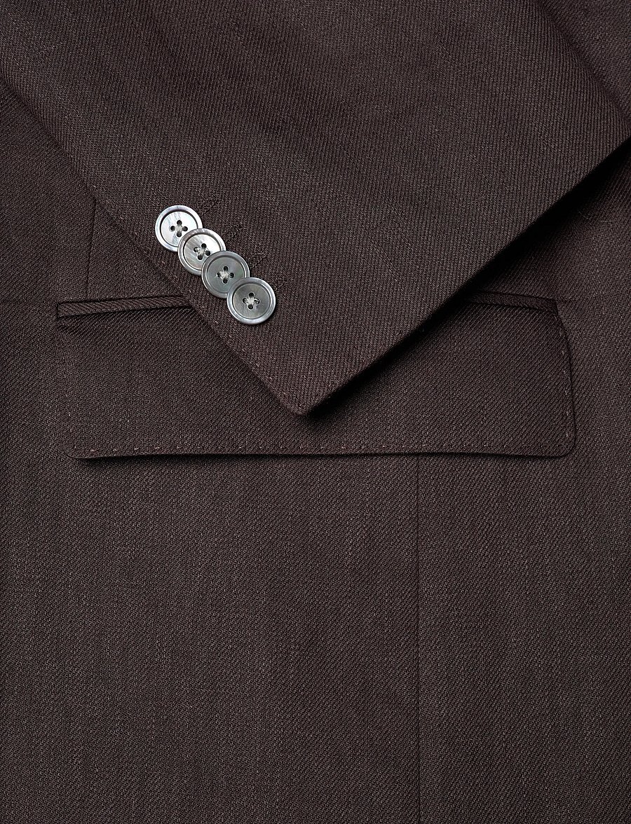 BOSS - H-Hutson-Peak-262 - einreiher - dark brown - 3