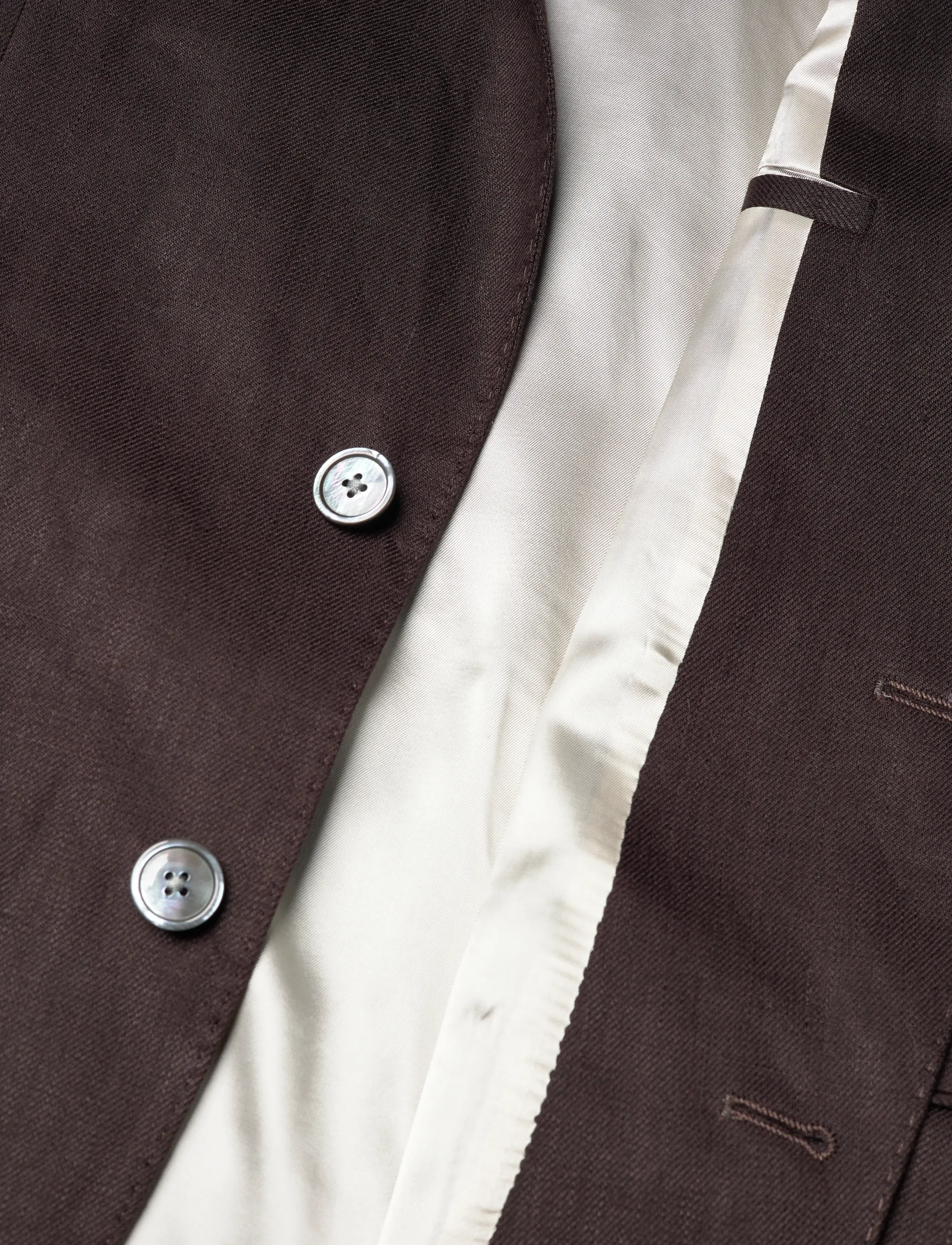 BOSS - H-Hutson-Peak-262 - Ühe rinnatisega pintsakud - dark brown - 4