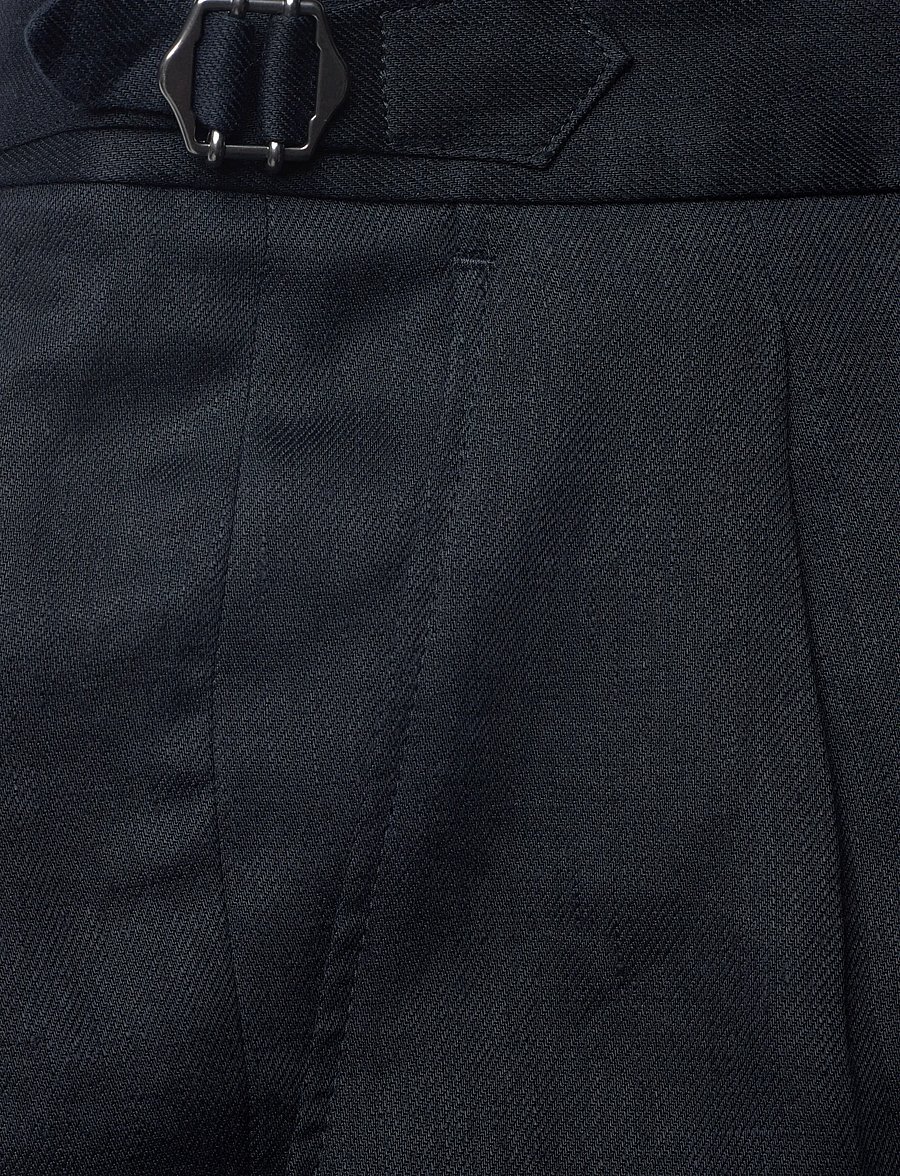 BOSS - H-Perin-DPLDTL-S-262 - linneshorts - dark blue - 2