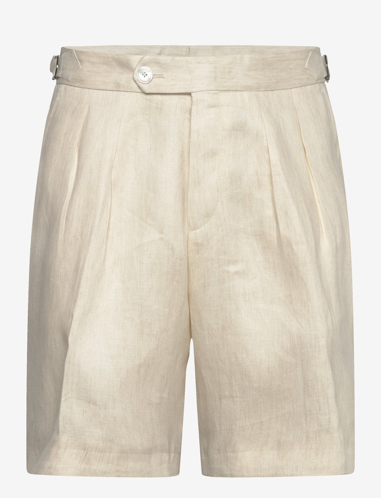 BOSS - H-Perin-DPLDTL-S-262 - linen shorts - open beige - 0