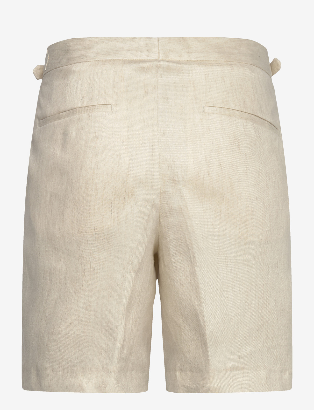 BOSS - H-Perin-DPLDTL-S-262 - linen shorts - open beige - 1