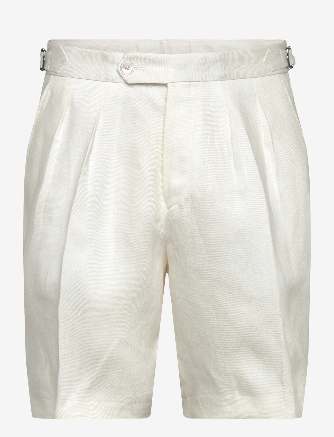 BOSS - H-Perin-DPLDTL-S-262 - linen shorts - white - 0