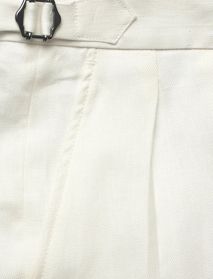 BOSS - H-Perin-DPLDTL-S-262 - leinen-shorts - white - 5