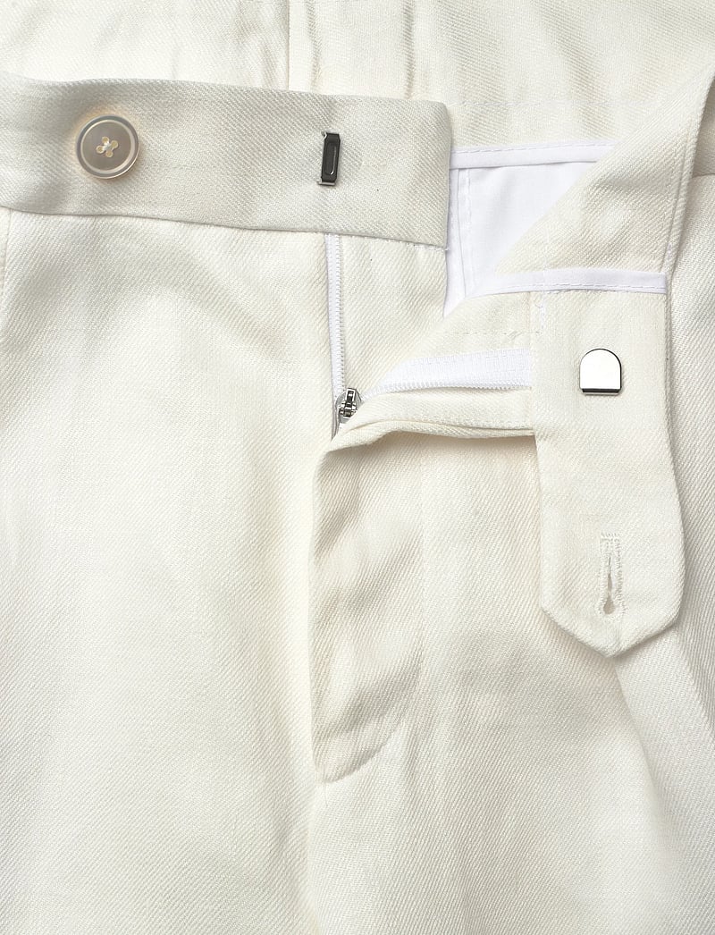 BOSS - H-Perin-DPLDTL-S-262 - linen shorts - white - 3