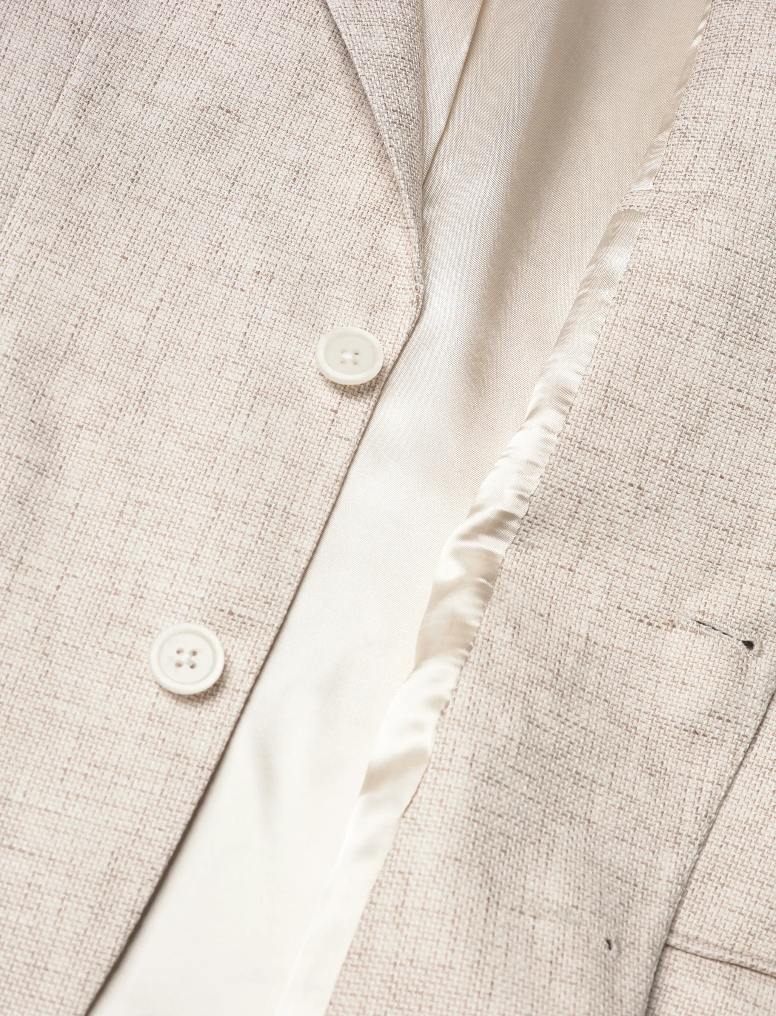 BOSS - H-Hutson-262 - vienaeiliai švarkai - open beige - 4