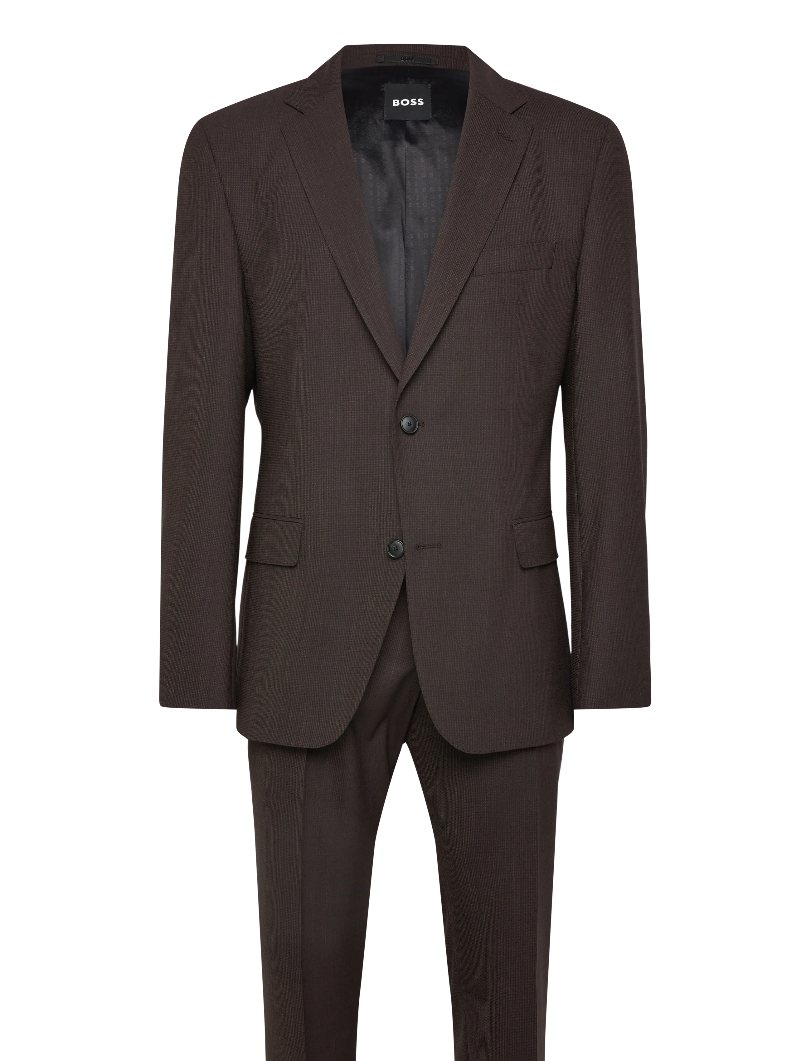 BOSS P-Huge-2Pcs-WG-262 - Anzüge - DARK BROWN / brown