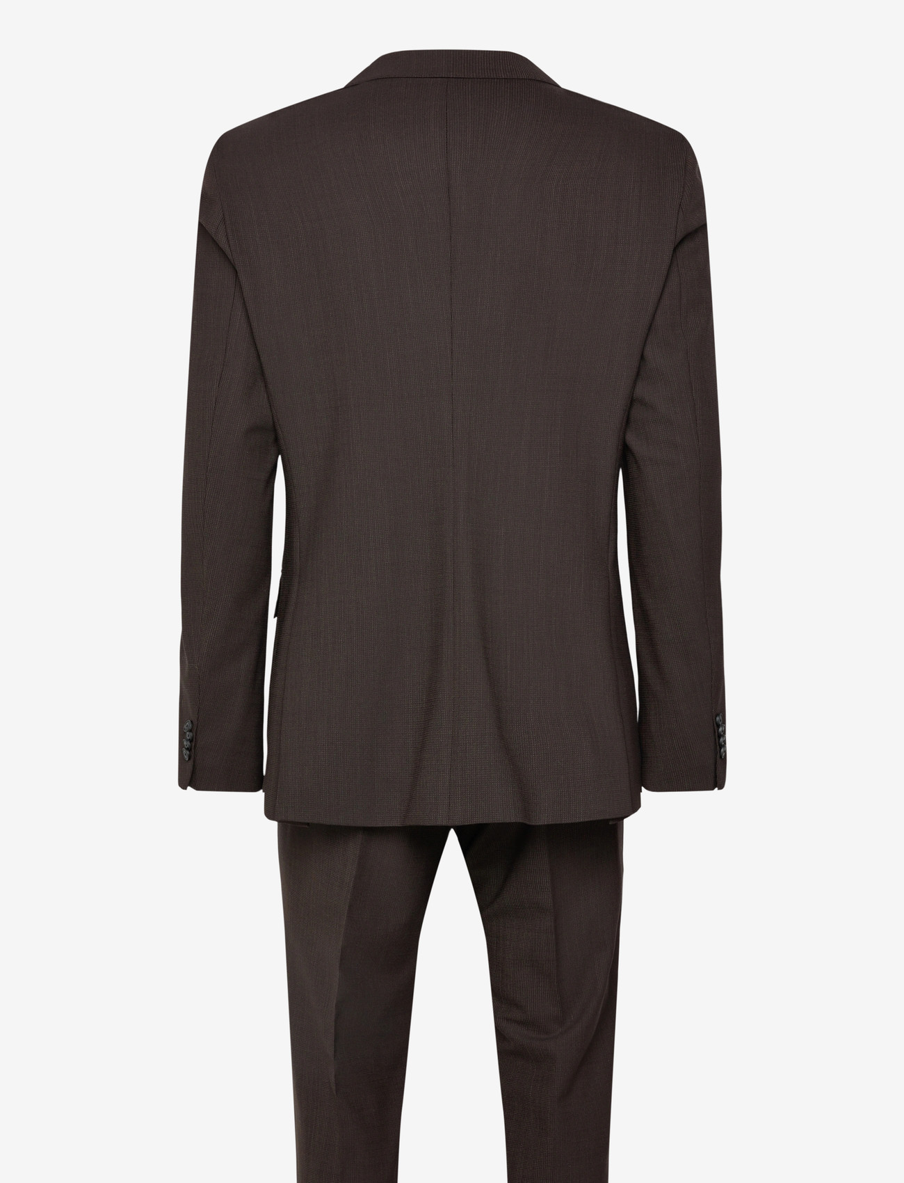 BOSS - P-Huge-2Pcs-WG-262 - jakkesæt - dark brown - 1