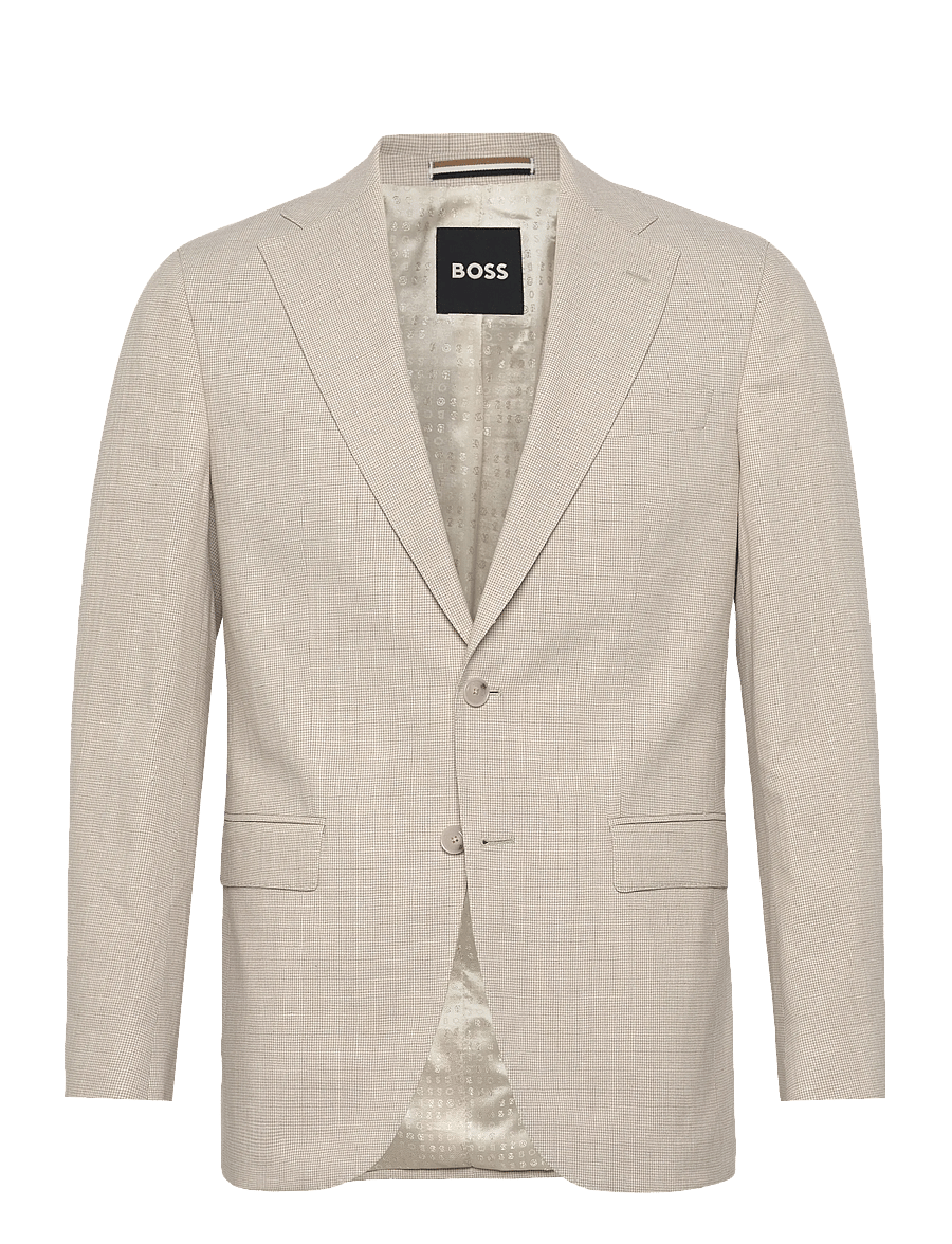 BOSS - H-Hutson-262 - einreiher - open beige - 0