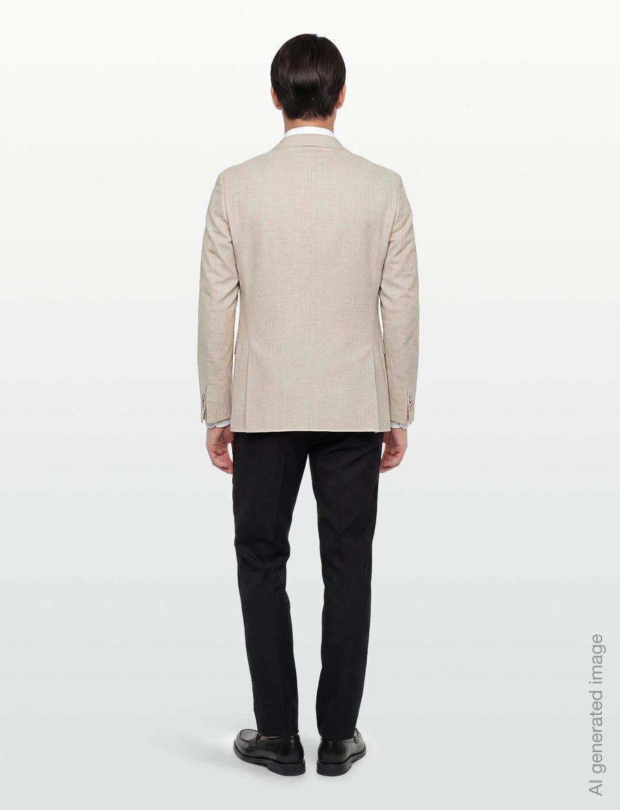 BOSS - H-Hutson-262 - einreiher - open beige - 4