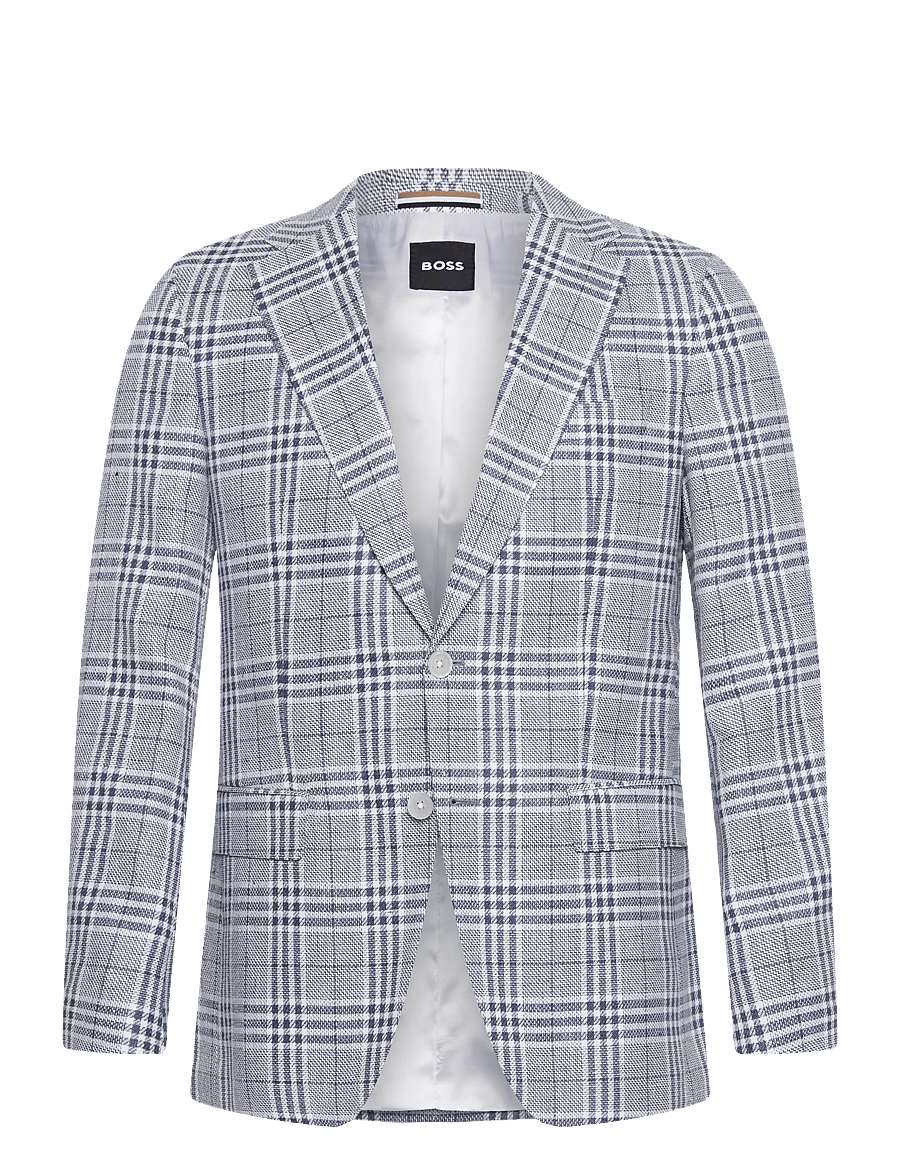 BOSS - H-Hutson-262 - Üherealised pintsakud - open blue - 0