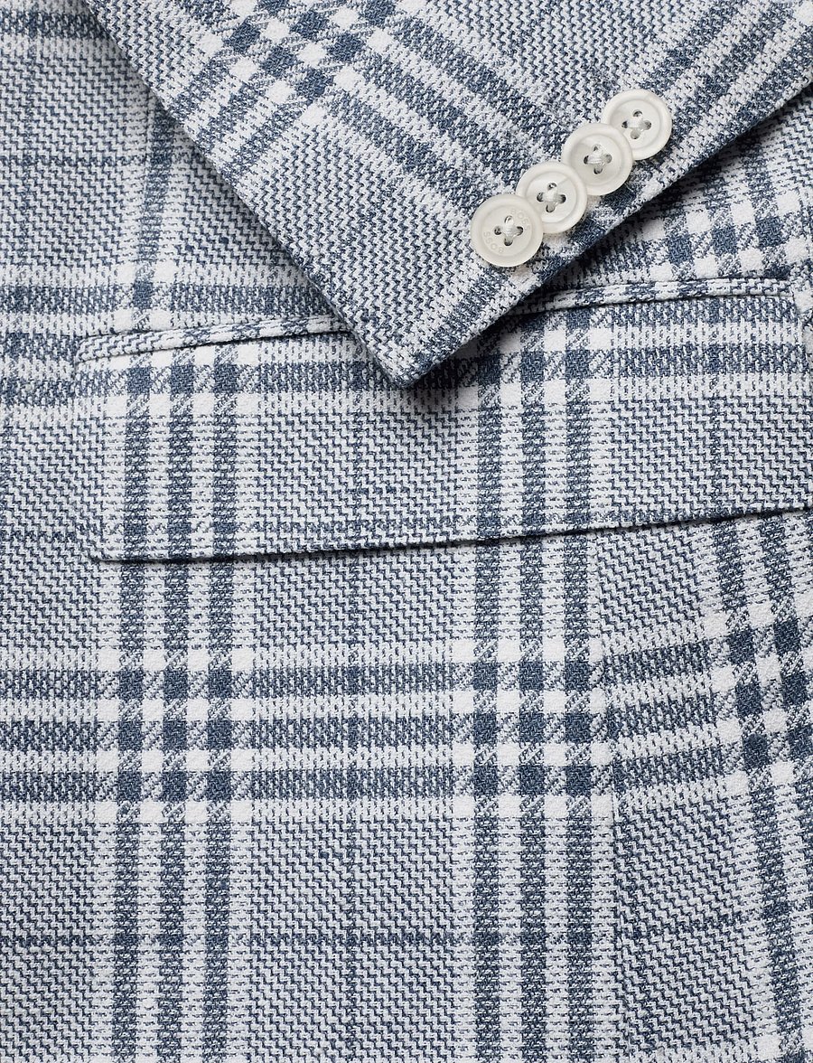 BOSS - H-Hutson-262 - Üherealised pintsakud - open blue - 3