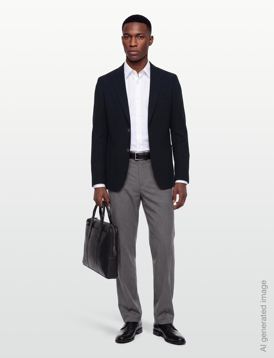 BOSS - H-Hutson-2PP-262 - enkeltradede blazere - dark blue - 0