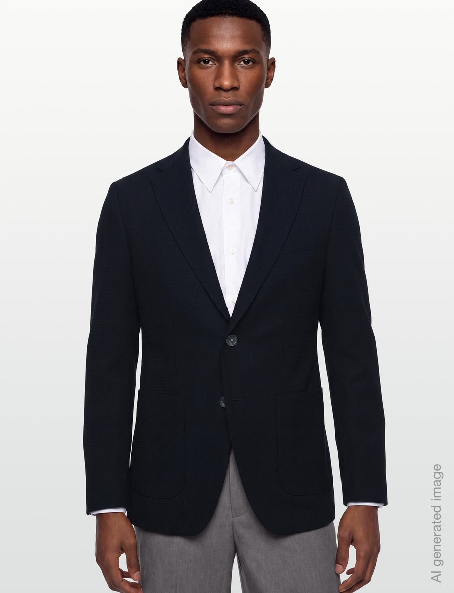 BOSS - H-Hutson-2PP-262 - enkeltradede blazere - dark blue - 3
