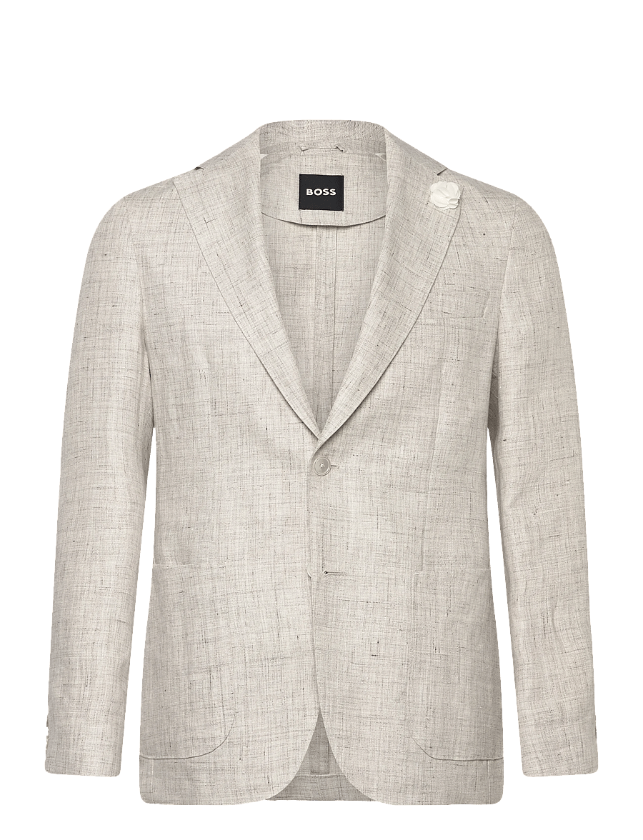 BOSS - C-Hanry-262 - enkelknäppta kavajer - open grey - 0