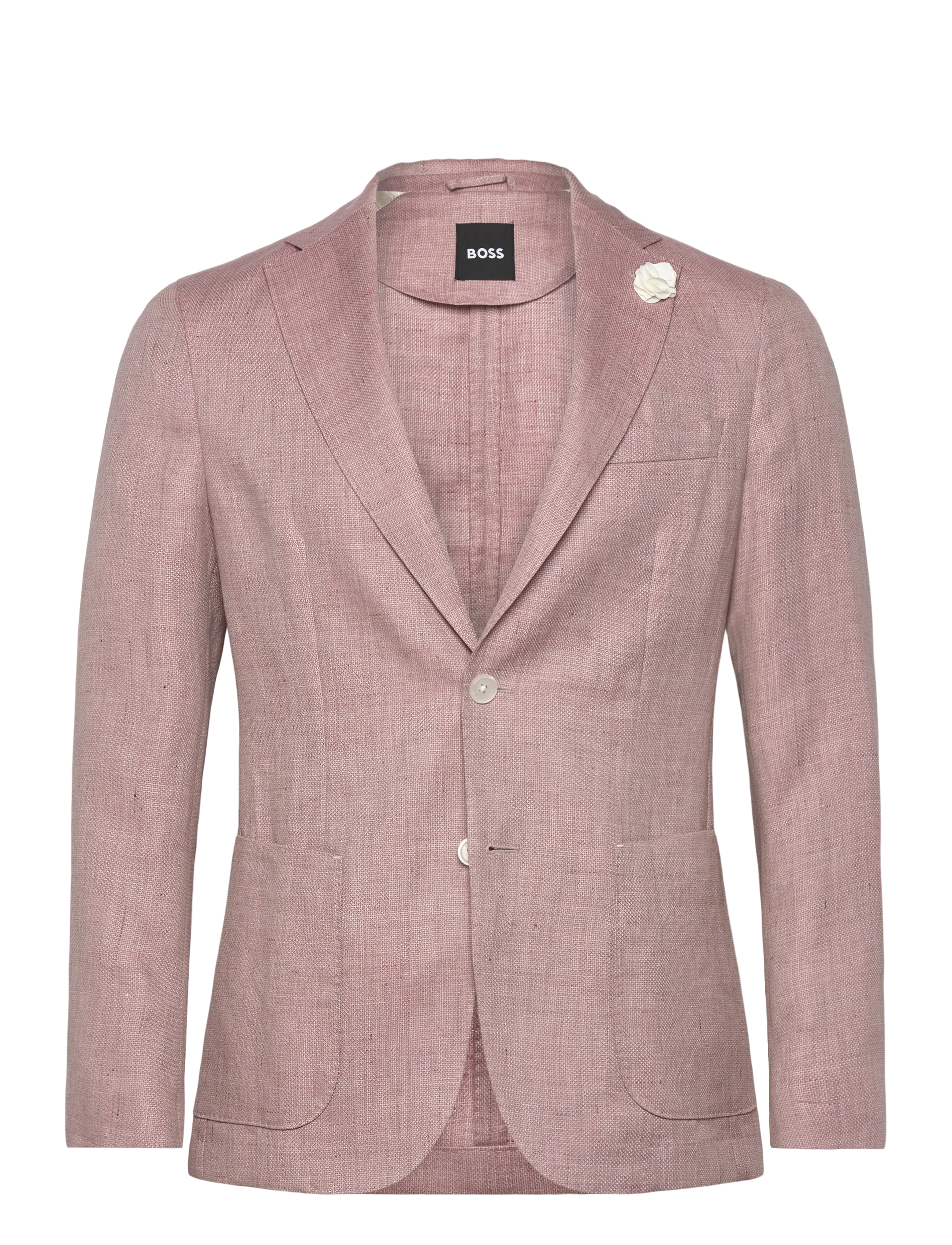 BOSS C-Hanry-262, Mænd, Enkeltradet Blazer, Pink, Str: 52