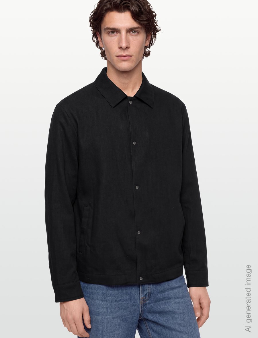 BOSS - P-Carper-Coach-WG261 - tunna jackor - black - 3