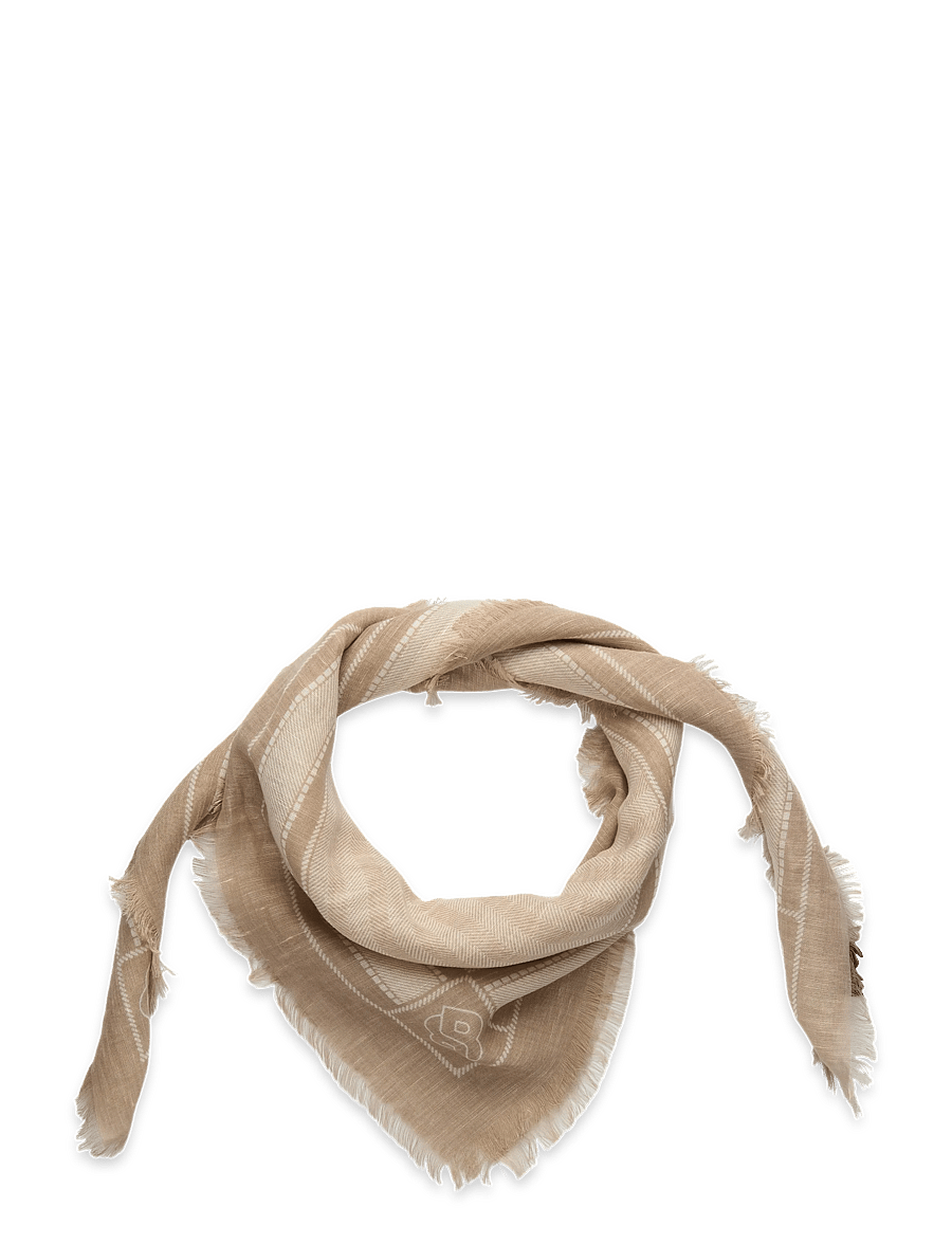 BOSS - Jinnah_90*90 - tynde tørklæder - light beige - 0