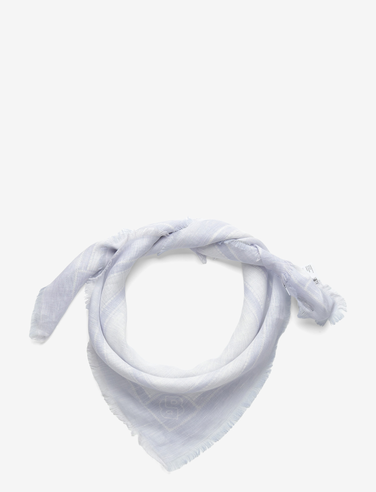 BOSS - Jinnah_90*90 - lightweight scarves - open blue - 0