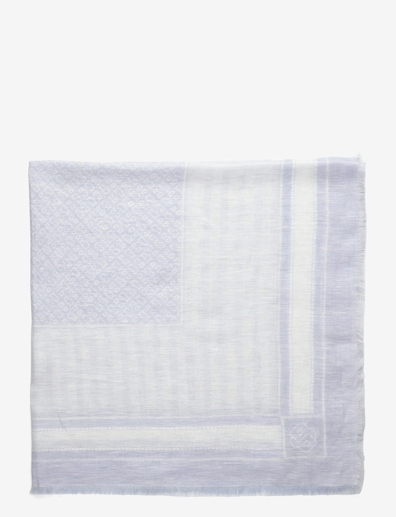BOSS - Jinnah_90*90 - lightweight scarves - open blue - 1