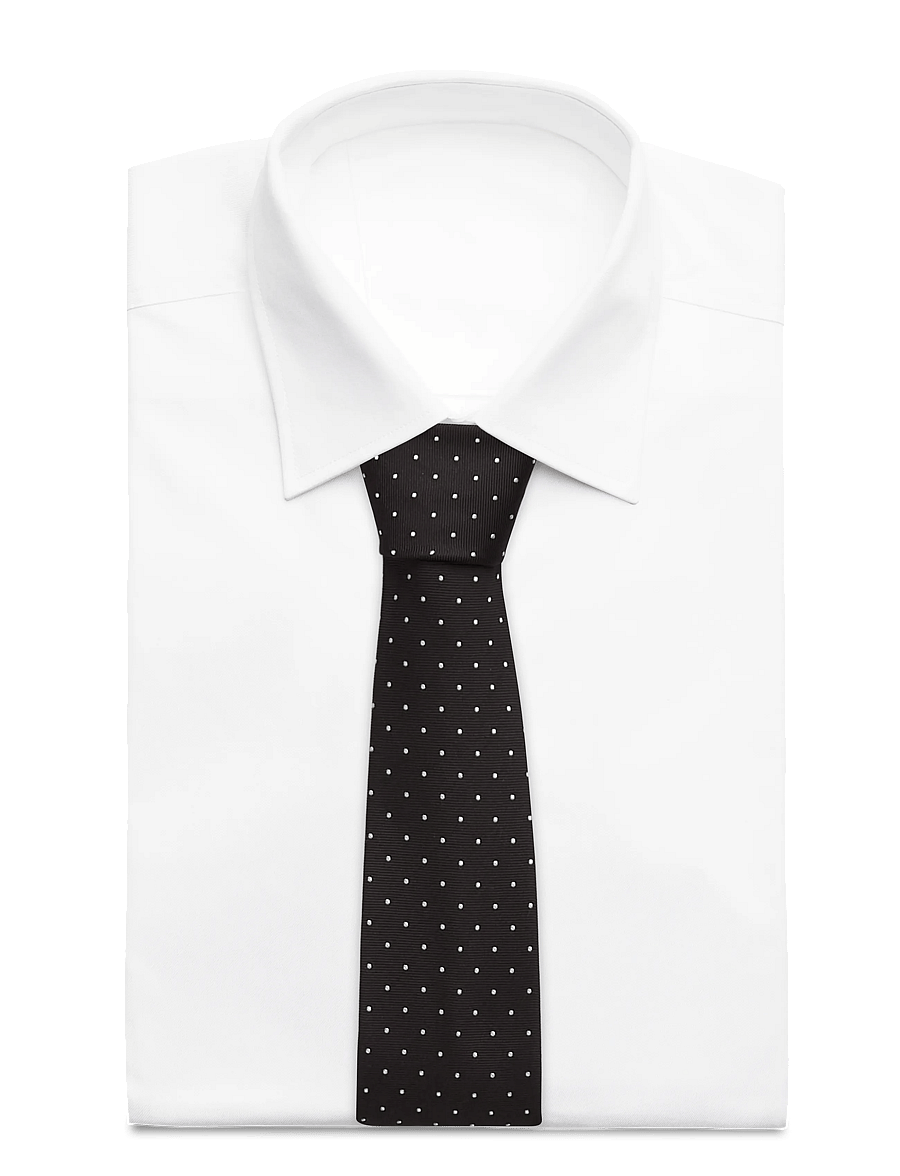 BOSS - H-TIE CM 7.5 ONE - krawatten - black - 1