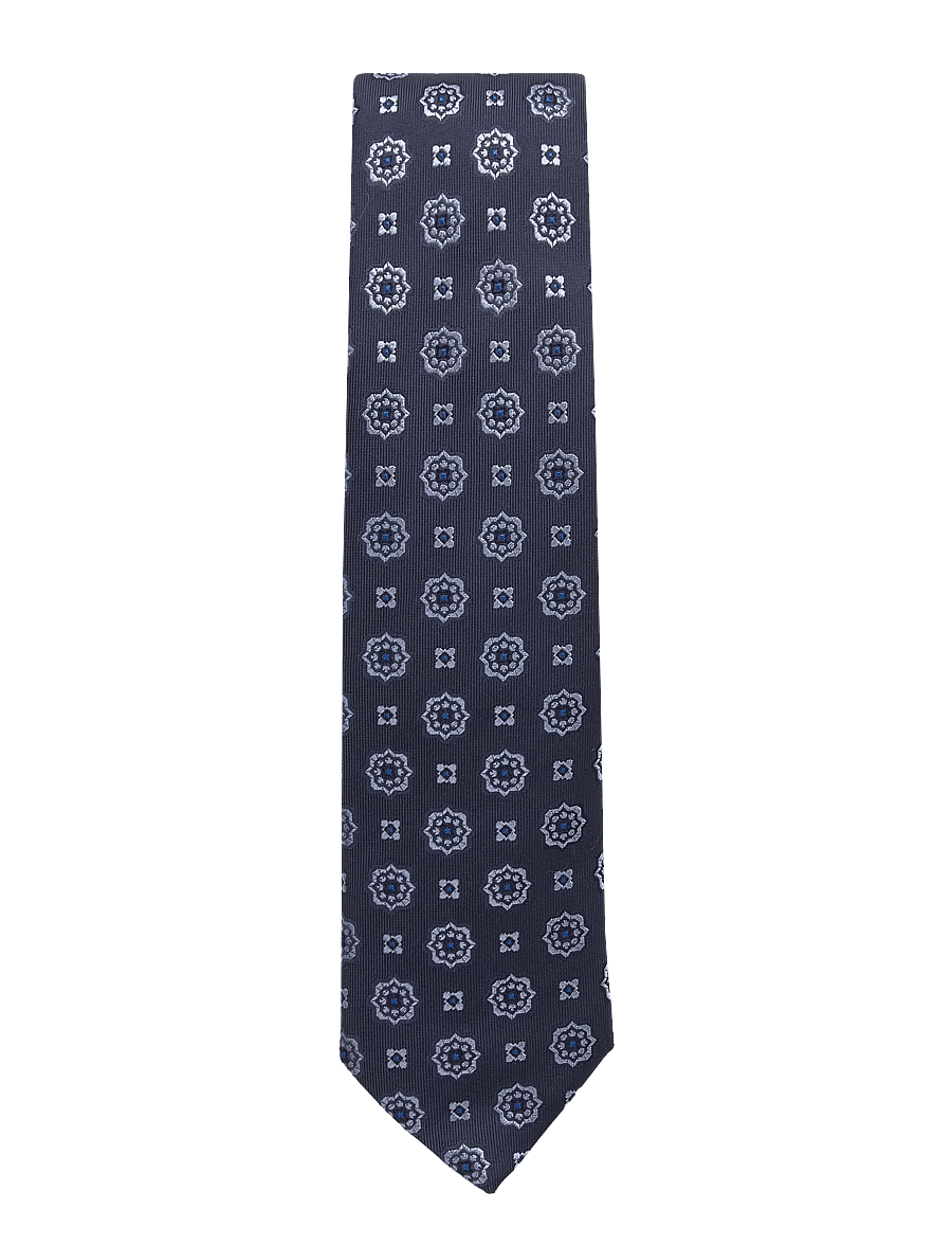 BOSS - H-TIE CM 7.5 262 - krawatten - dark blue - 0