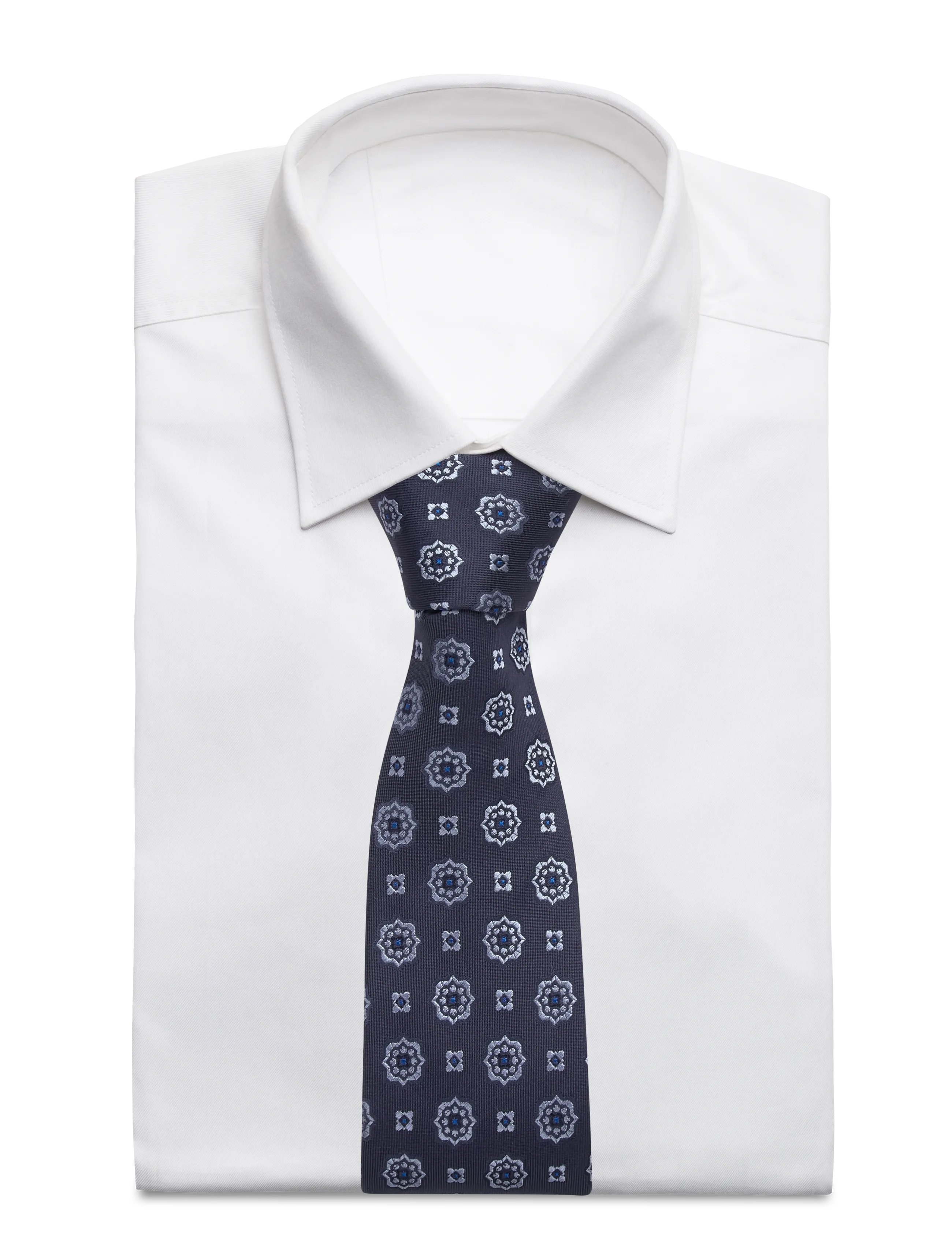 BOSS - H-TIE CM 7.5 262 - krawatten - dark blue - 1