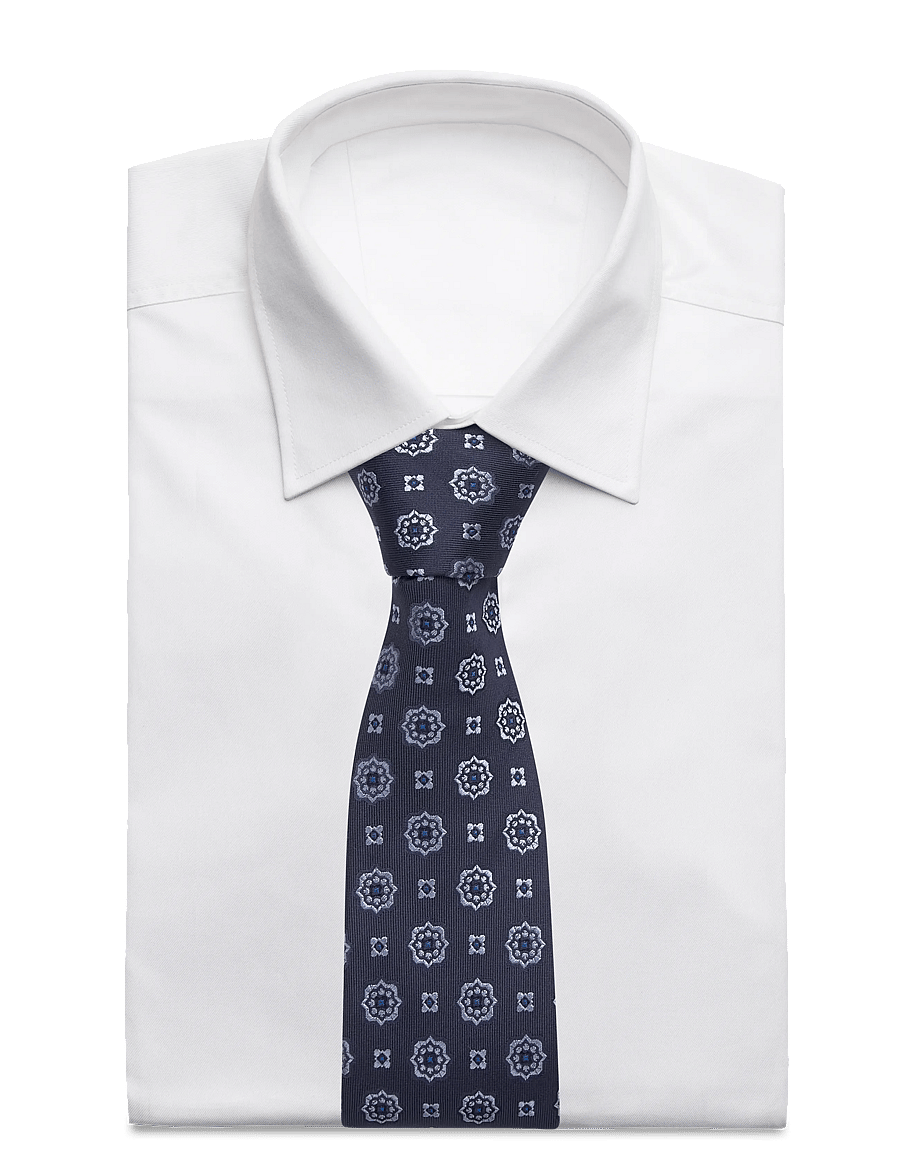 BOSS - H-TIE CM 7.5 262 - krawatten - dark blue - 1