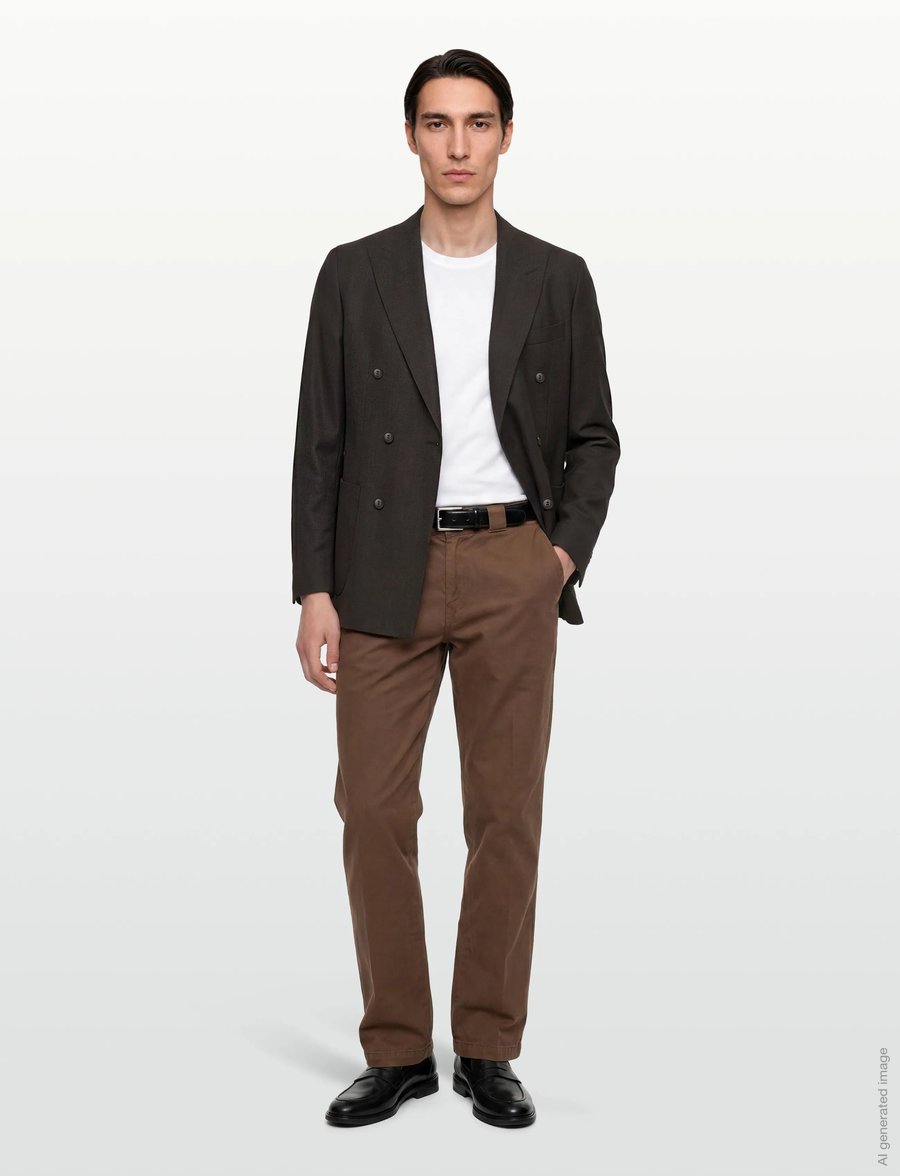 BOSS - C-Hanry-DB-262 - zweireiher - dark brown - 0