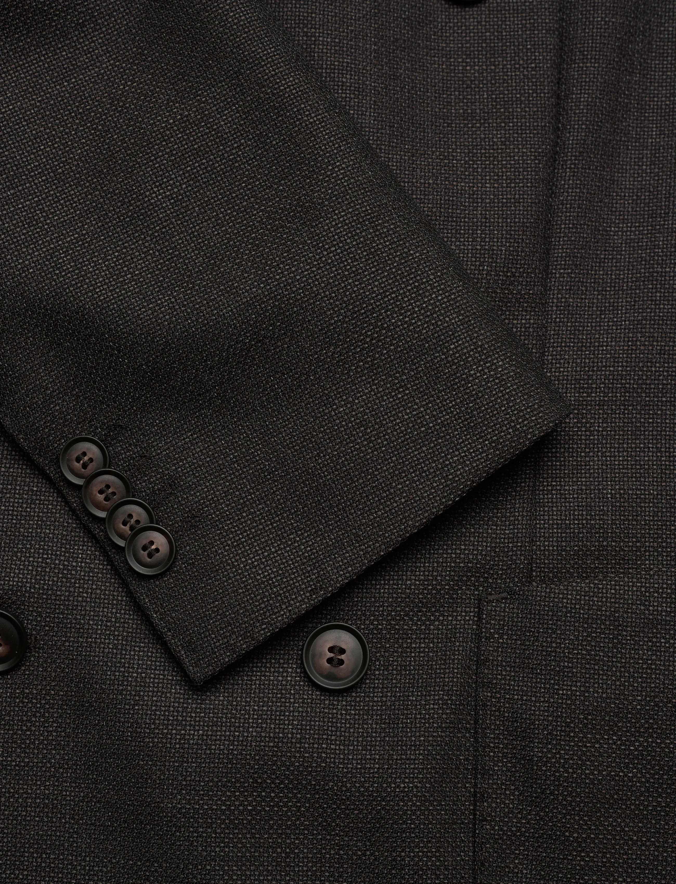 BOSS - C-Hanry-DB-262 - dwurzędowe blezery - dark brown - 3