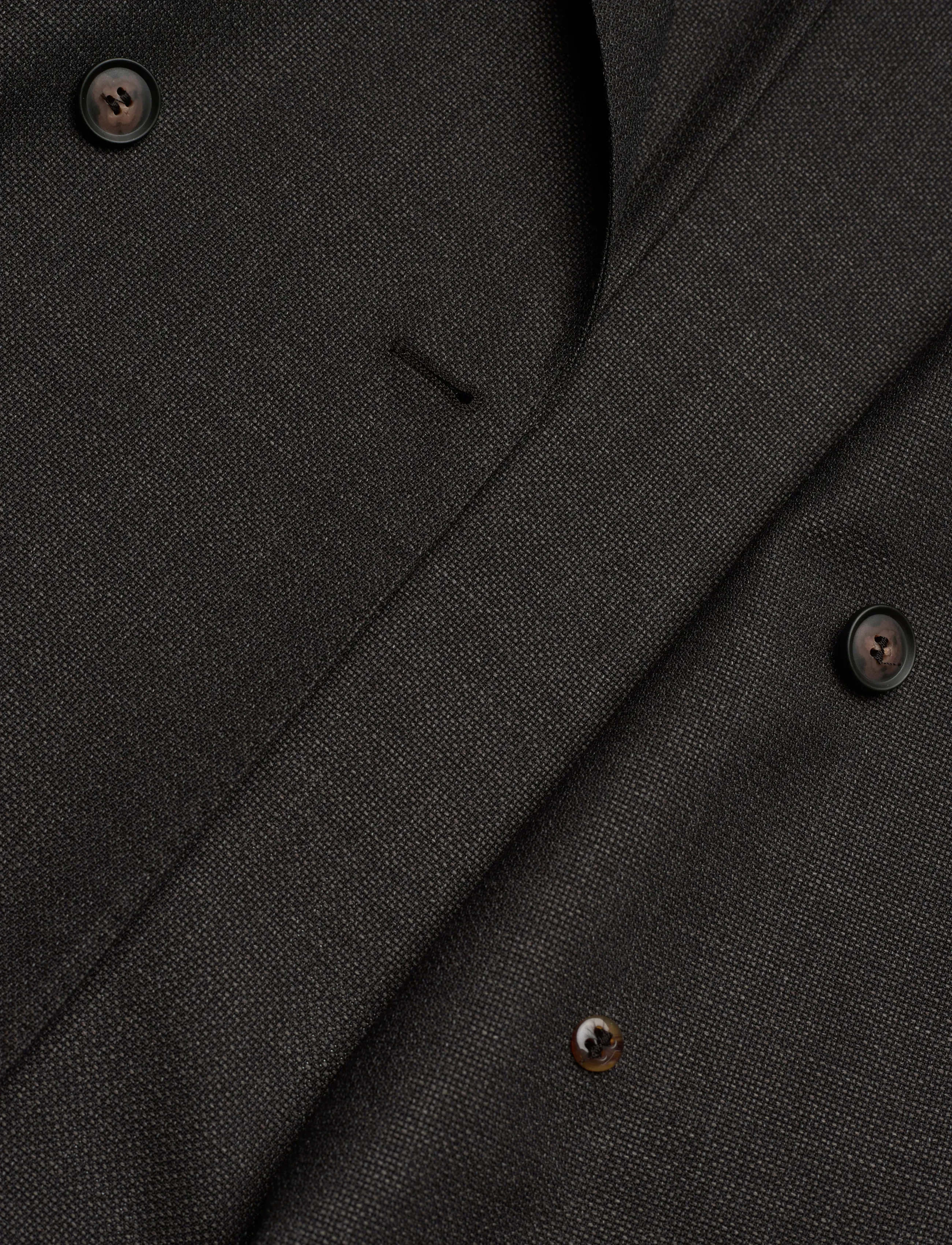 BOSS - C-Hanry-DB-262 - dwurzędowe blezery - dark brown - 4
