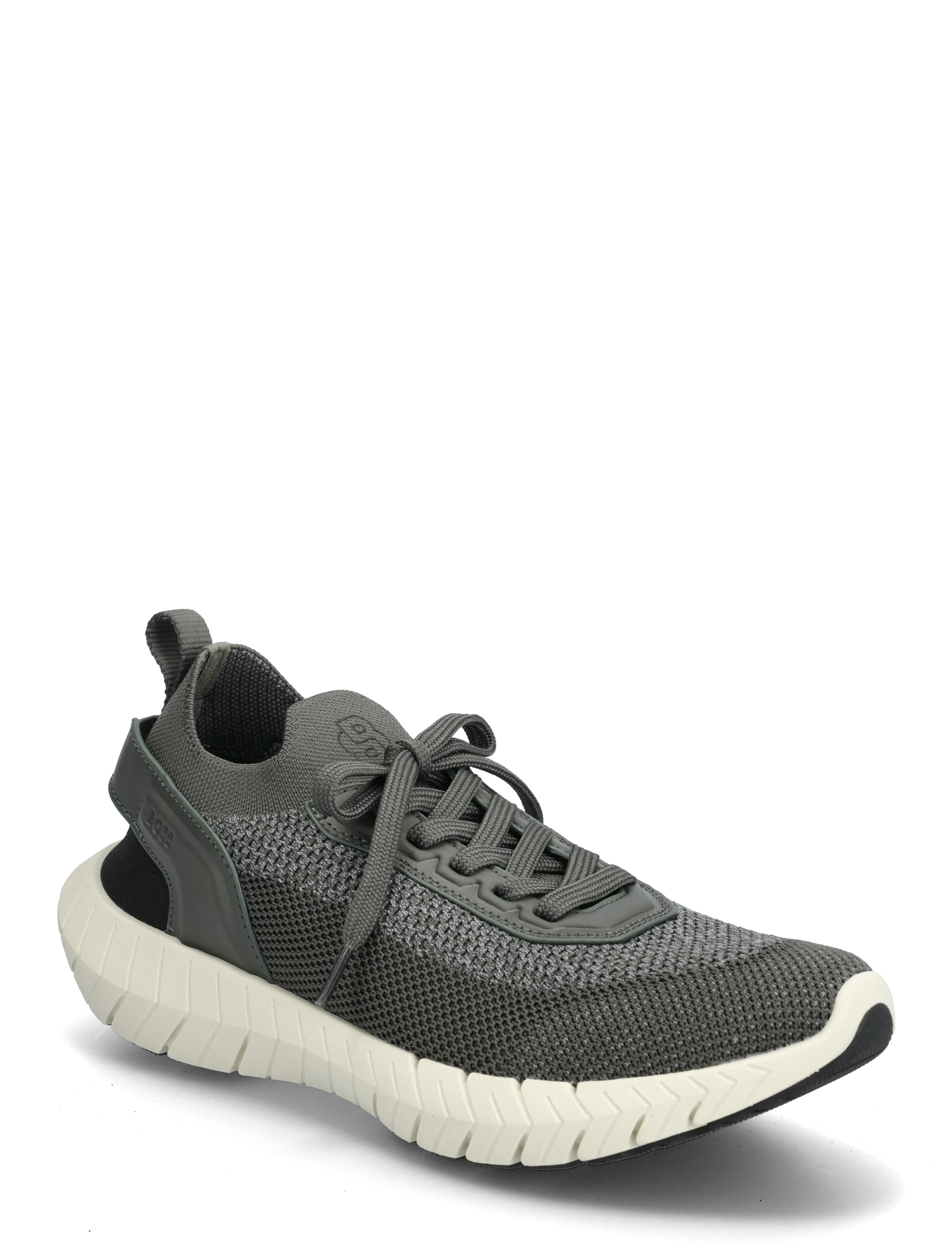 BOSS Boss-Motion_Knm, 44, Grey, Sneakers > Sneakers Med Lav Top, Herre