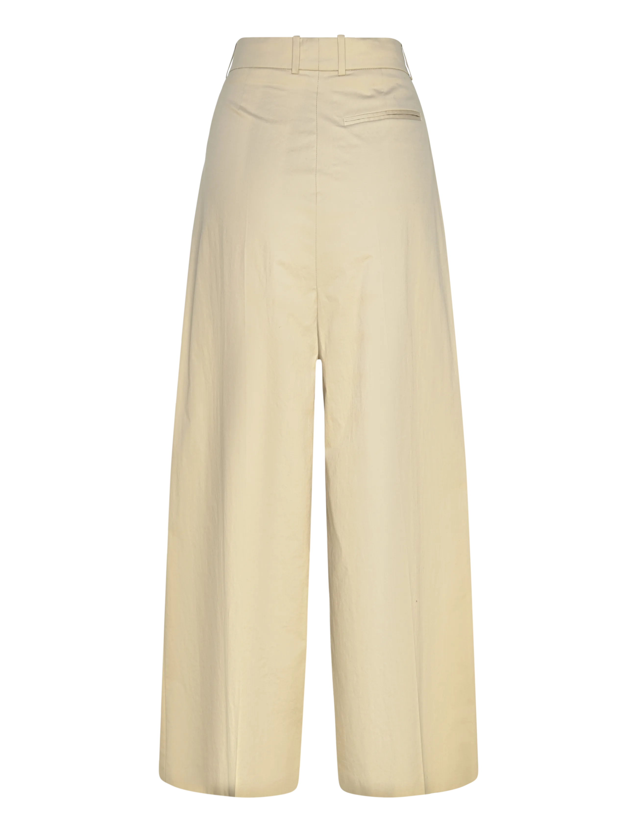 BOSS - TANIADA1_FS_C - bukser med brede ben - open beige - 1