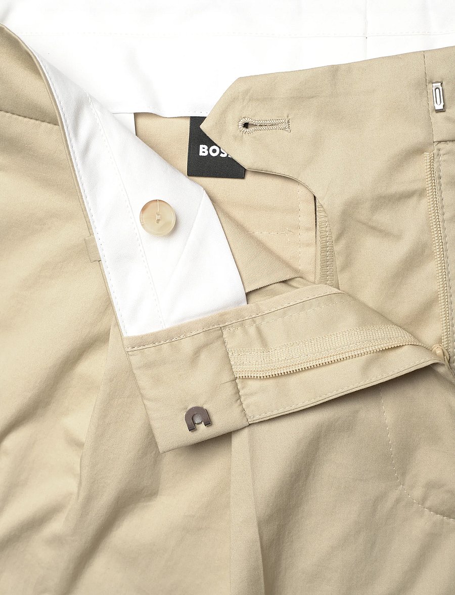 BOSS - TANIADA1_FS_C - hosen mit weitem bein - open beige - 3
