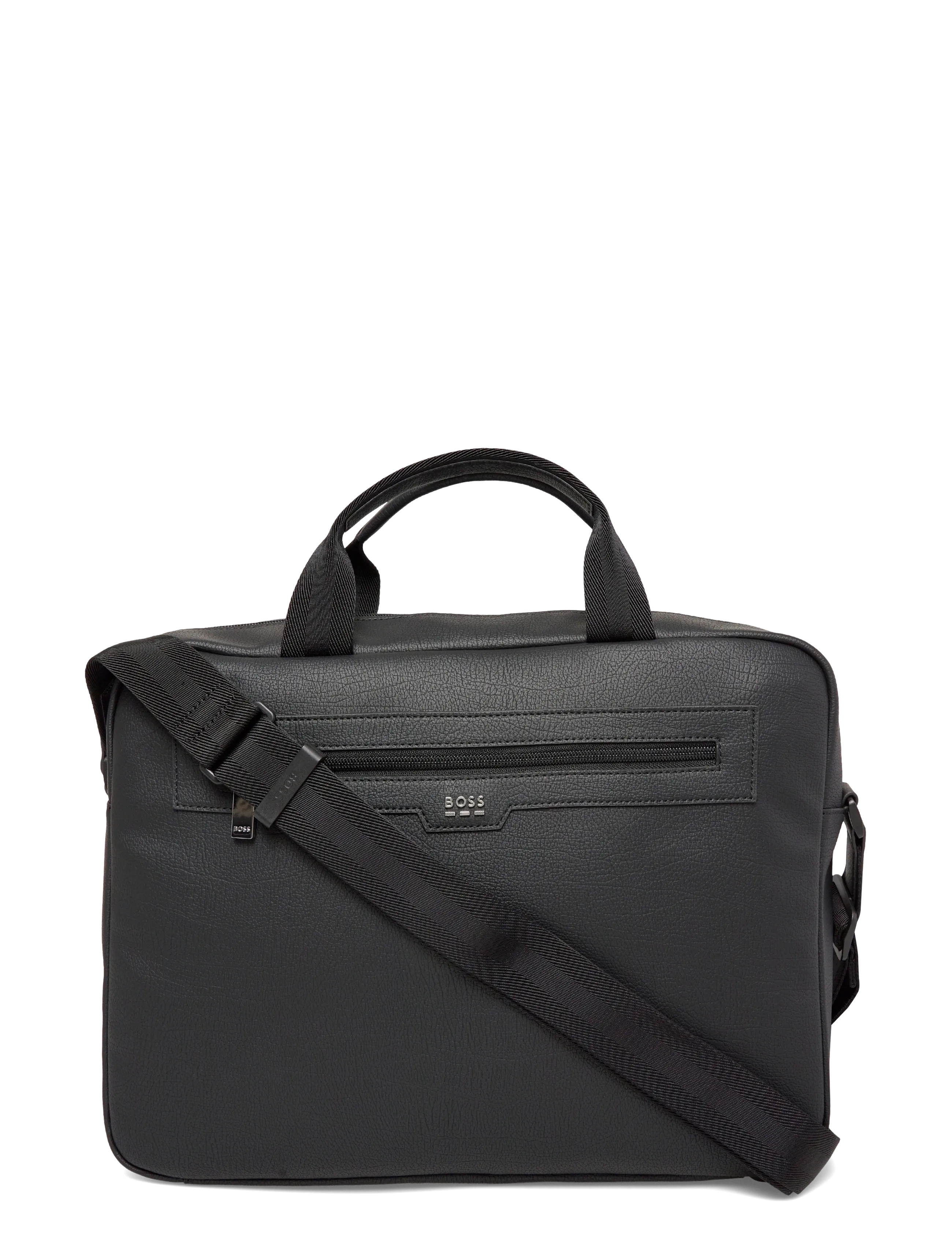 BOSS Lewys_Doc Case - Aktentaschen - BLACK / black